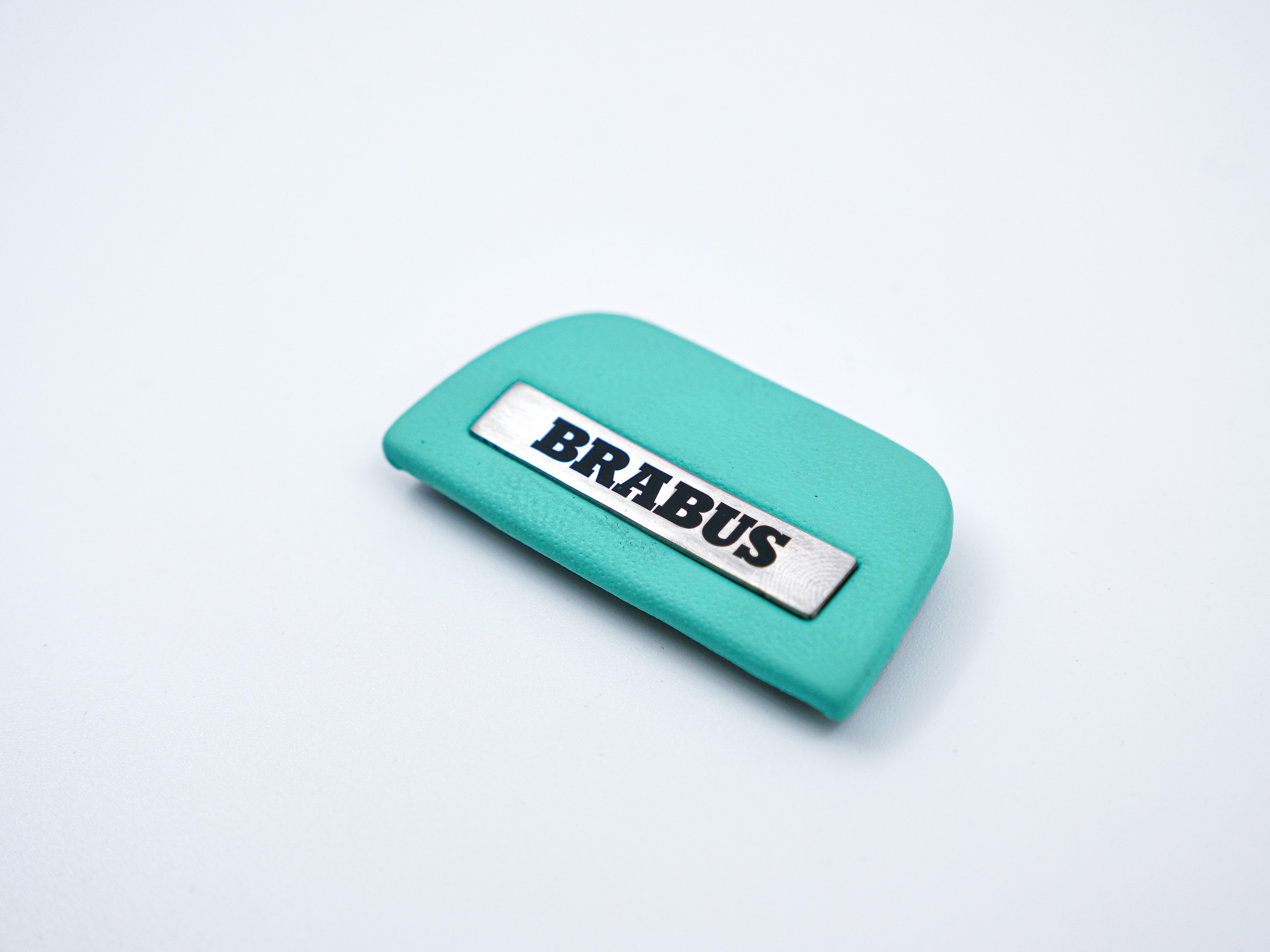 Steering wheel tiffany blue Brabus insert alcantara for Mercedes-Benz W463A W464 AMG - Custom Class