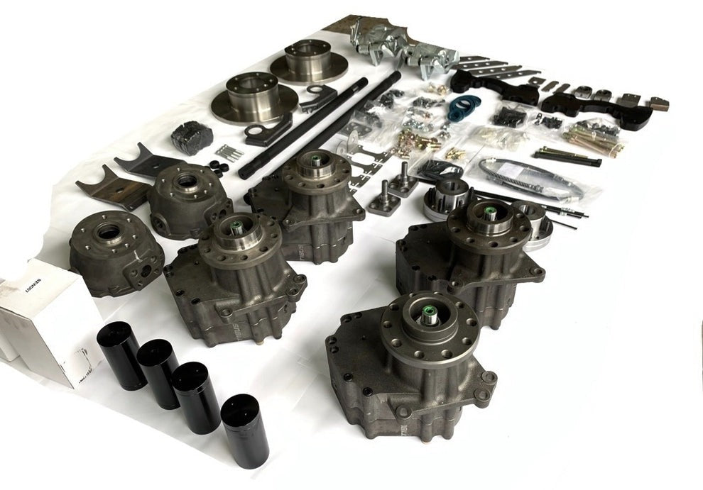 TIBUS Axle Portals Original Lifting Kit for Mercedes-Benz W463 6x6 Conversion