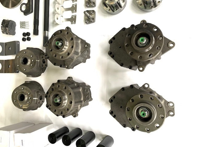 TIBUS Axle Portals Original Lifting Kit for Mercedes-Benz W463 6x6 Conversion