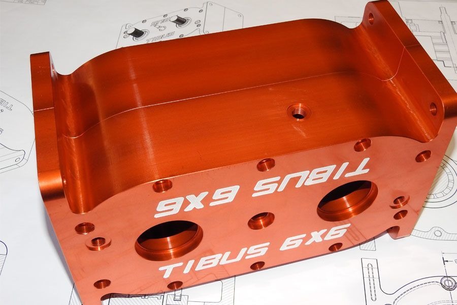 TIBUS Transfer Box for Mercedes-Benz W463 6x6 Conversion