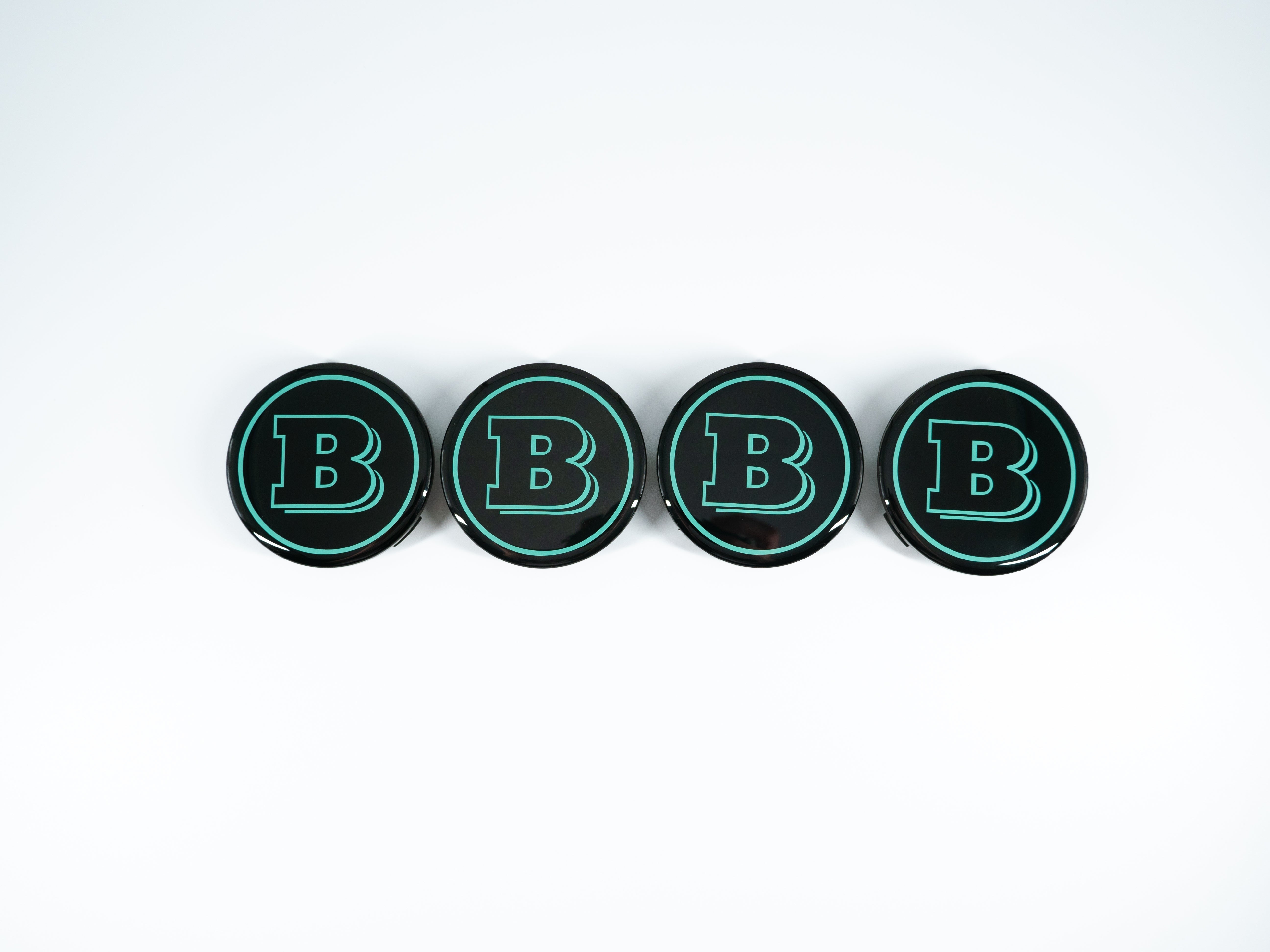 Tiffany Blue Brabus Wheel Center Caps Cover for Mercedes-Benz W465 2025+ G-Wagon - Custom Class