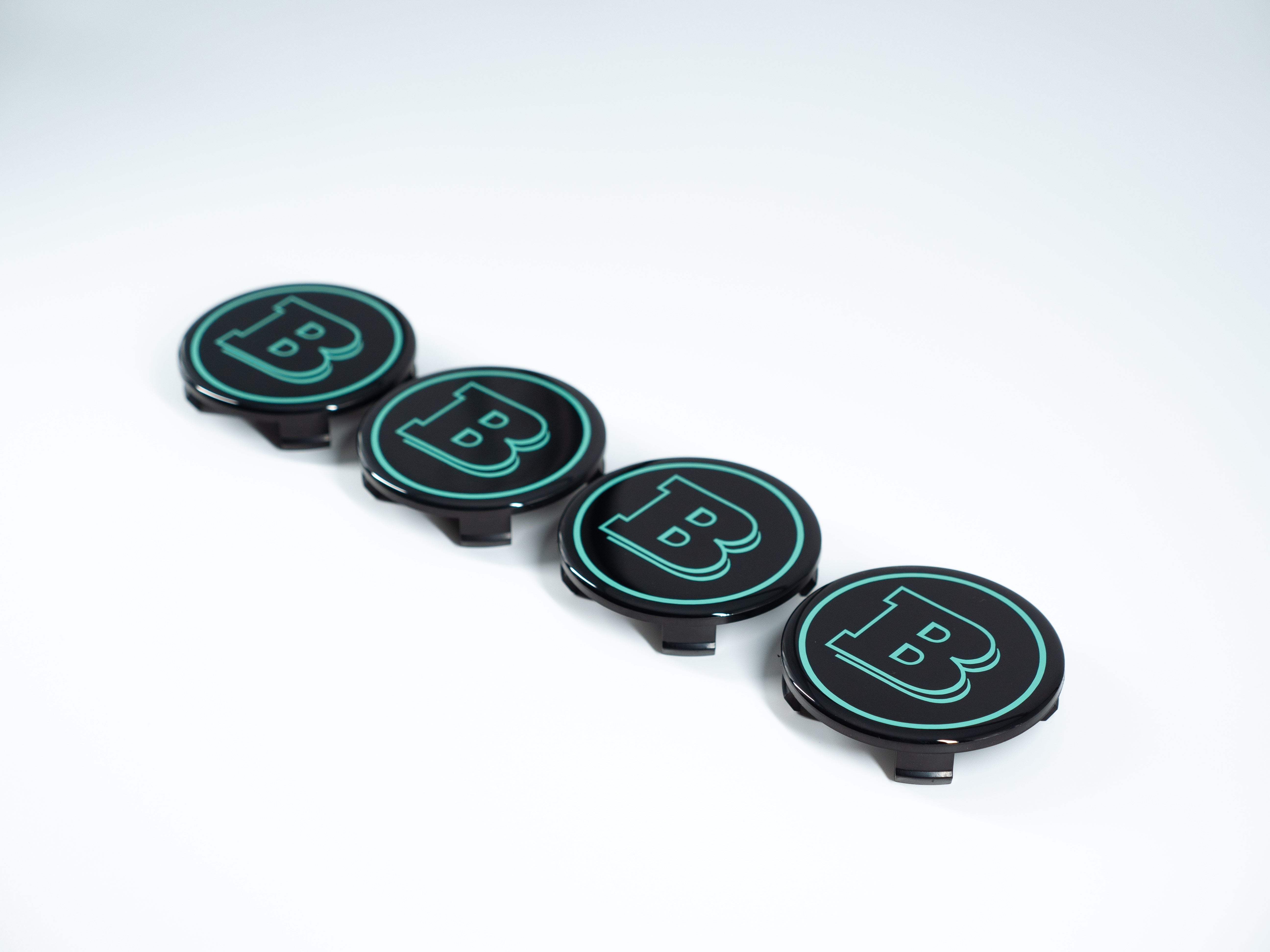 Tiffany Blue Brabus Wheel Center Caps Cover for Mercedes-Benz W465 2025+ G-Wagon - Custom Class