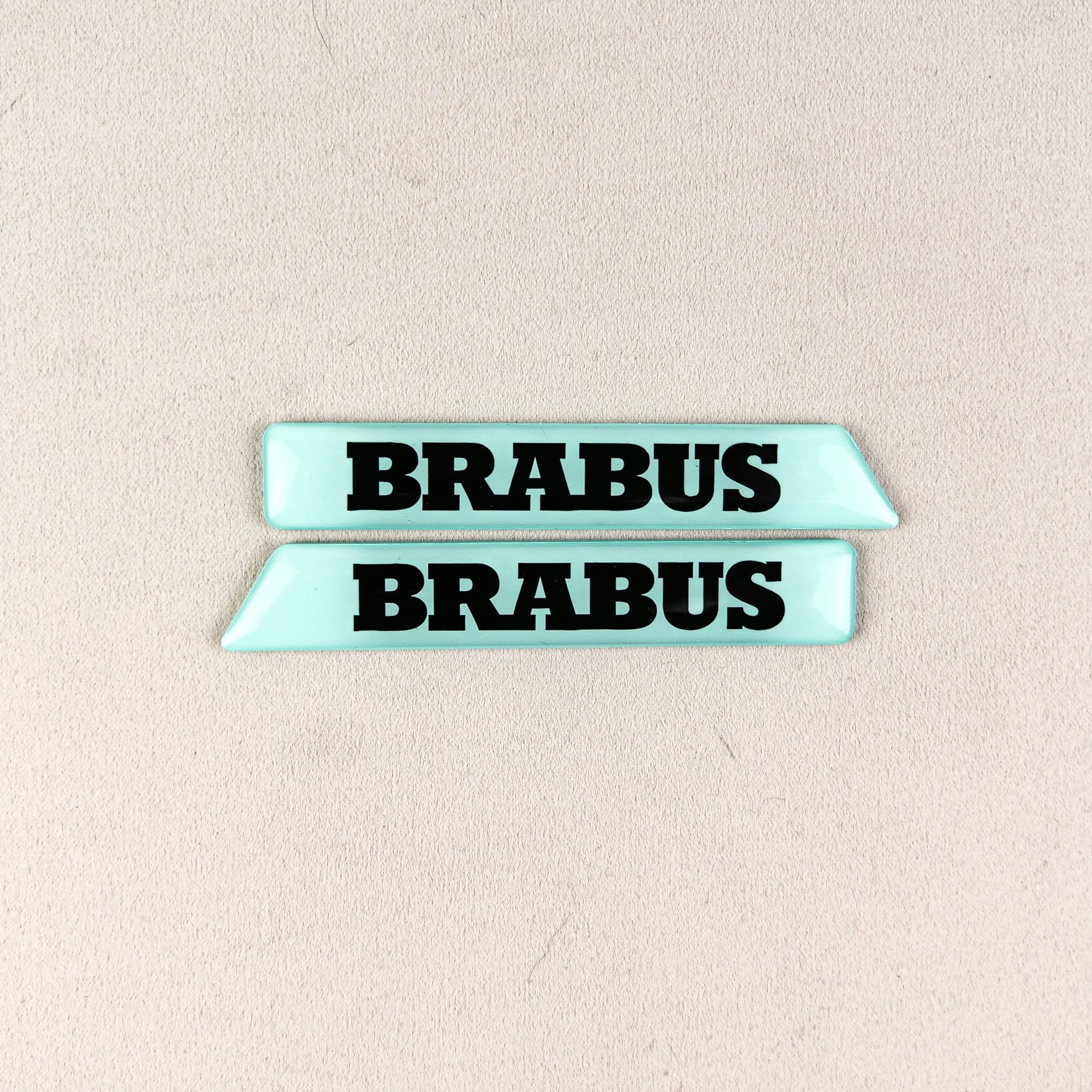 Tiffany Blue Brabus-style side moulding inserts for Mercedes-Benz W465 2025+ G-Class