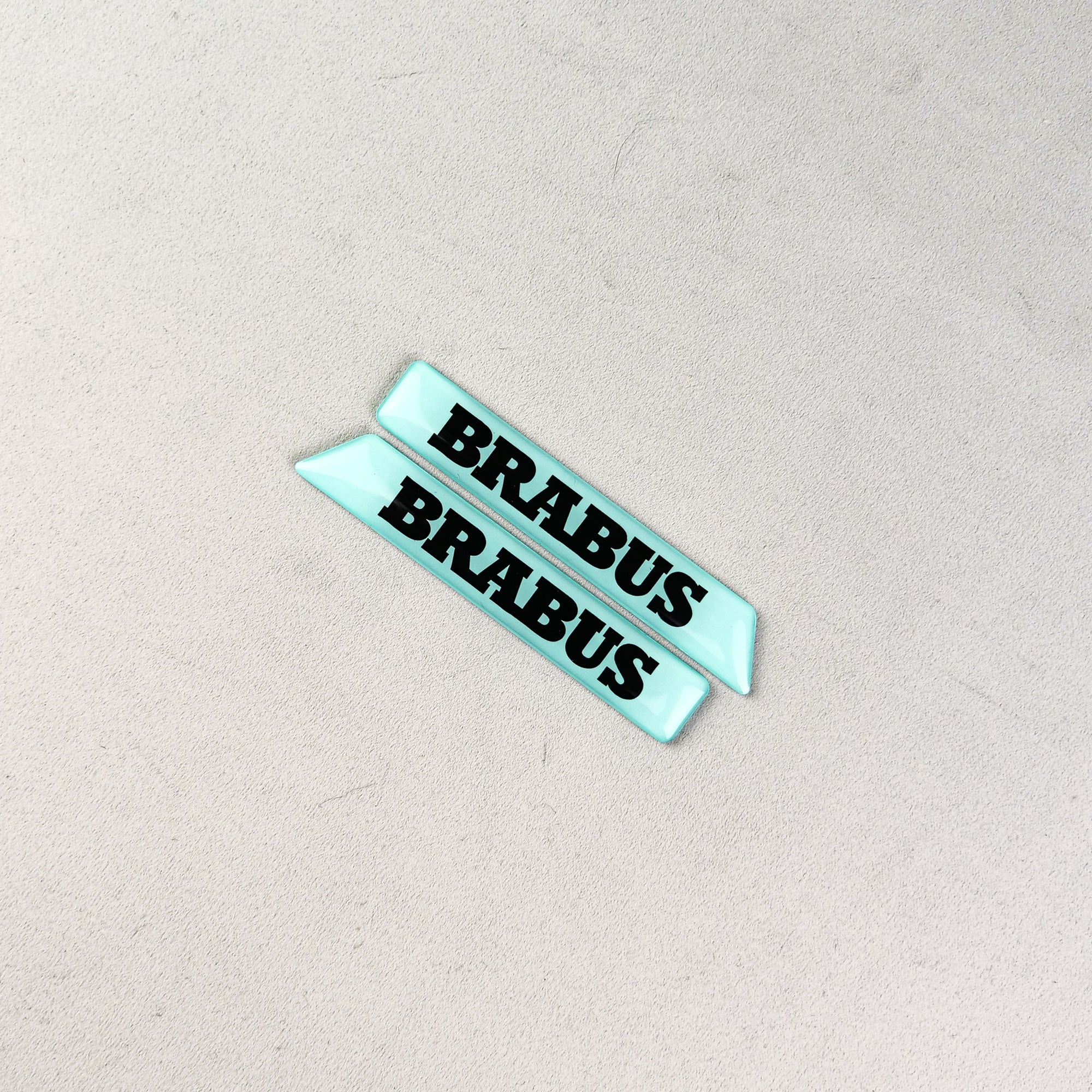 Tiffany Blue Brabus-style side moulding inserts for Mercedes-Benz W465 2025+ G-Class