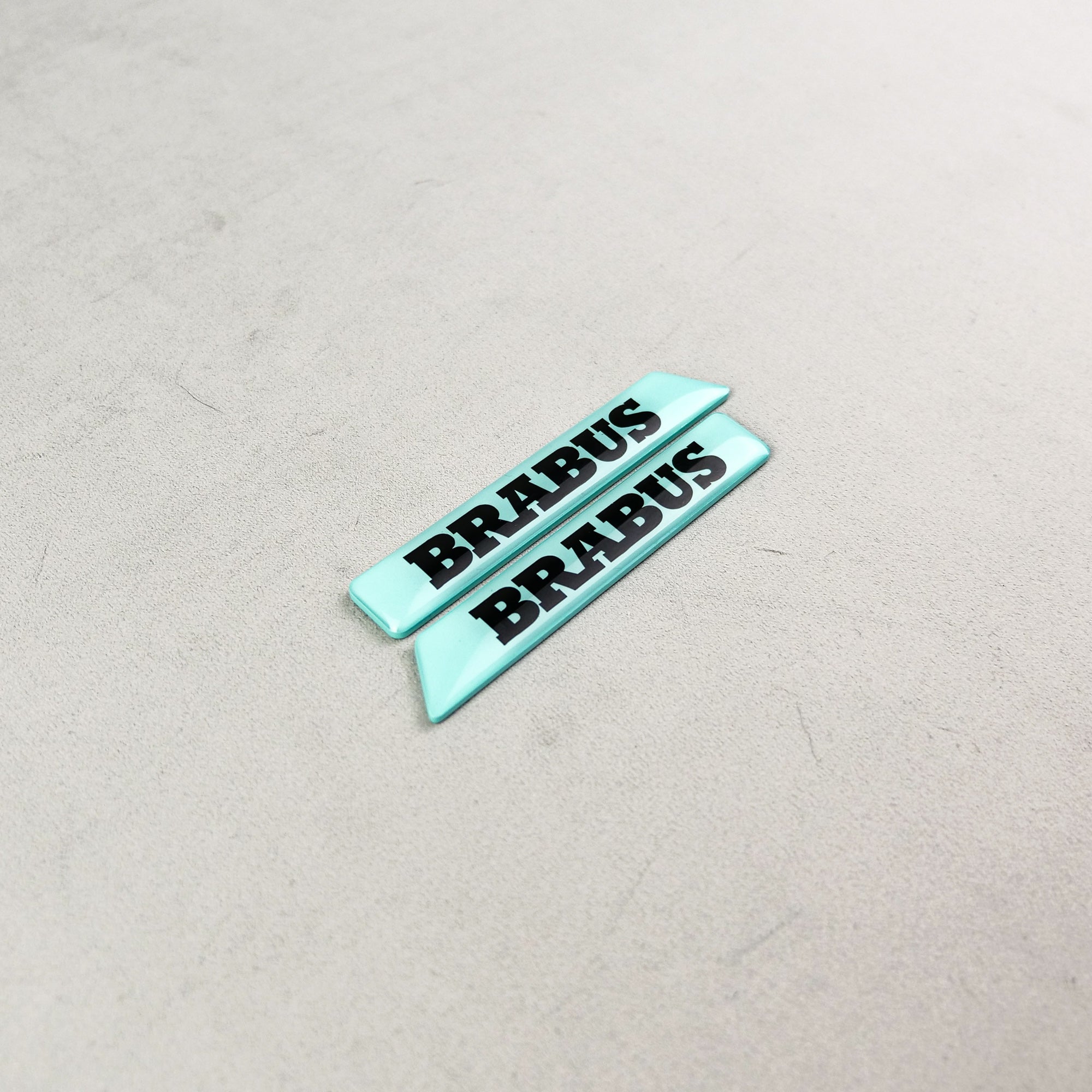Tiffany Blue Brabus-style side moulding inserts for Mercedes-Benz W465 2025+ G-Class