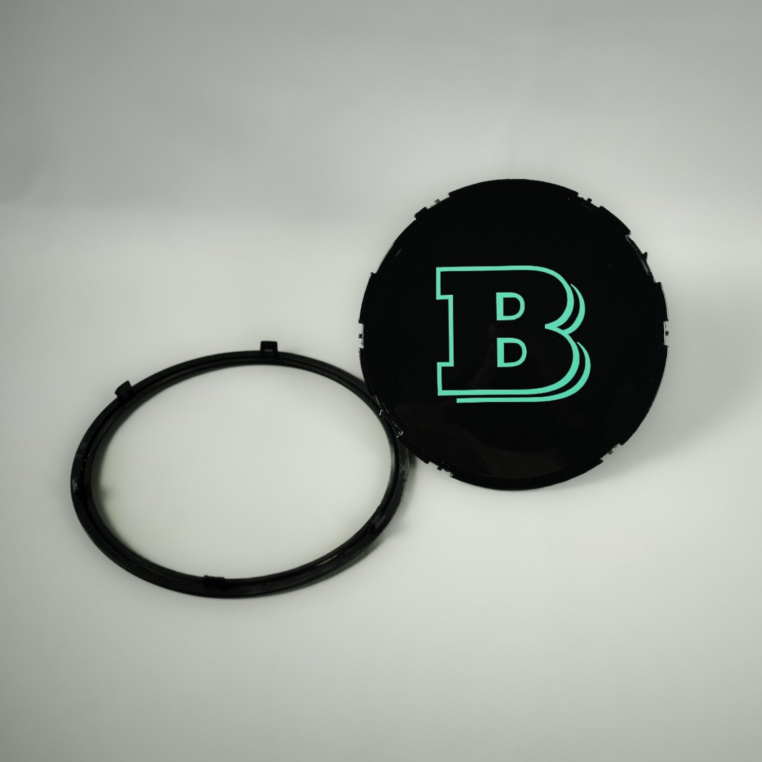 Tiffany blue front grille emblem with Brabus logo for Mercedes-Benz W465 2025+ - Custom Class