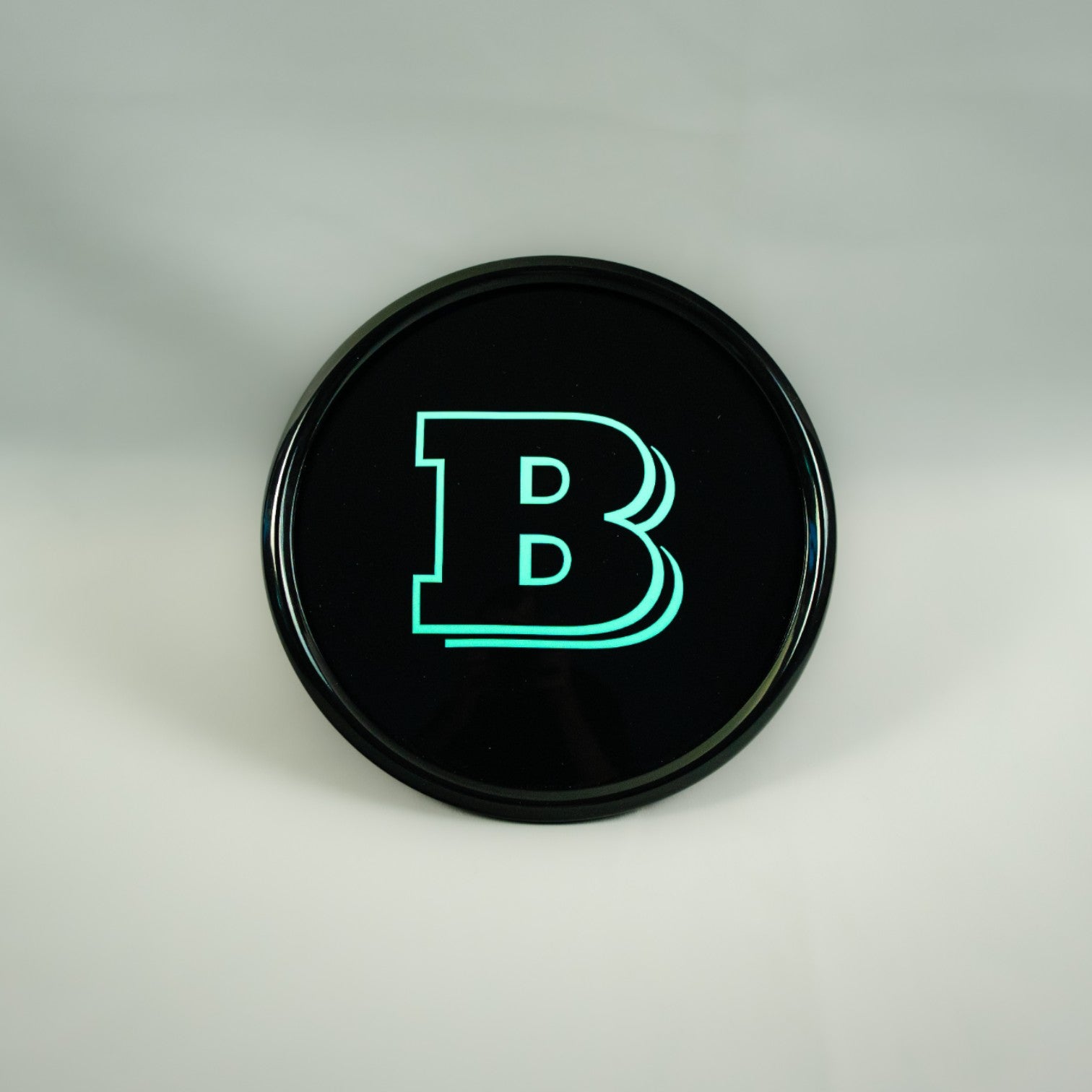 Tiffany blue front grille emblem with Brabus logo for Mercedes-Benz W465 2025+ - Custom Class