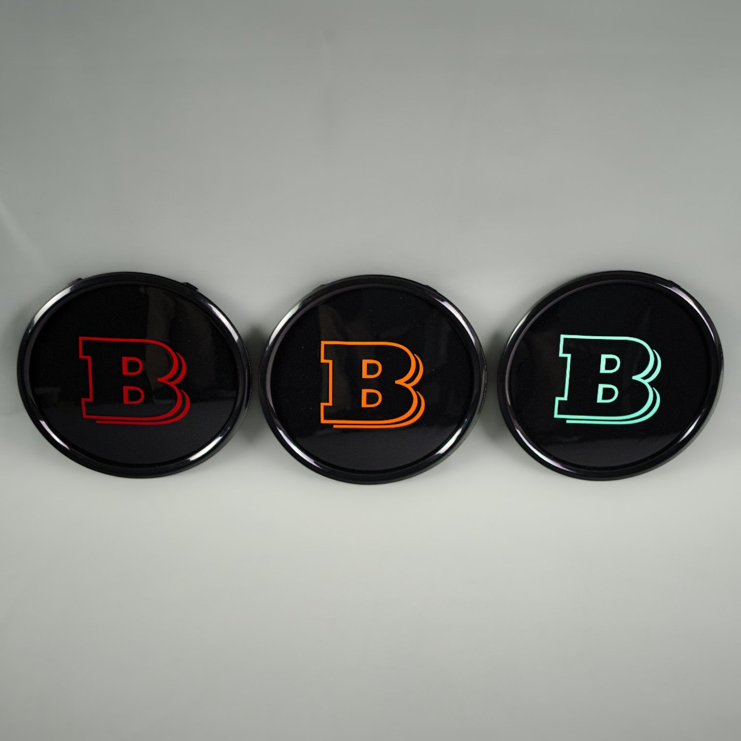 Tiffany blue front grille emblem with Brabus logo for Mercedes-Benz W465 2025+ - Custom Class