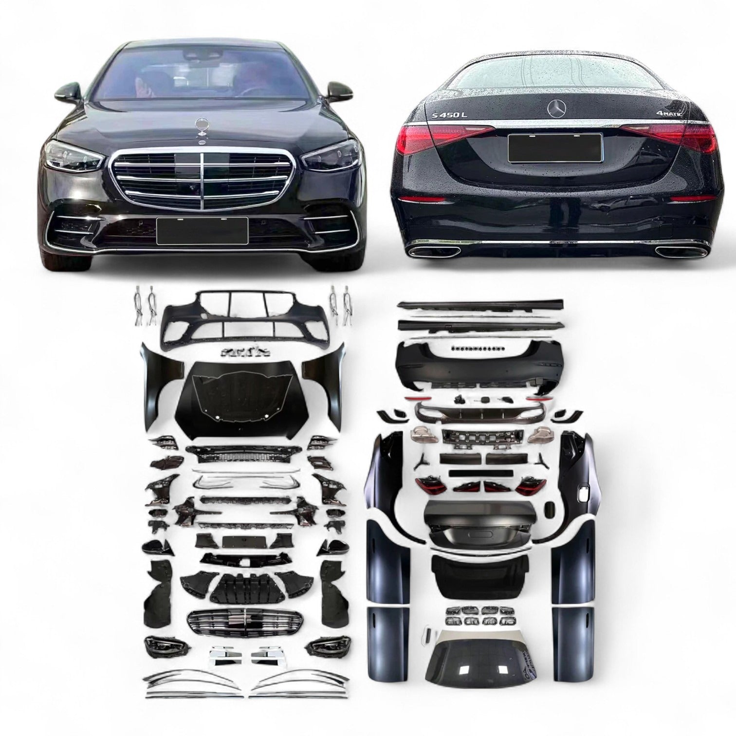 W223 Conversion Body Kit for Mercedes-Benz S-Class W221 2006–2013