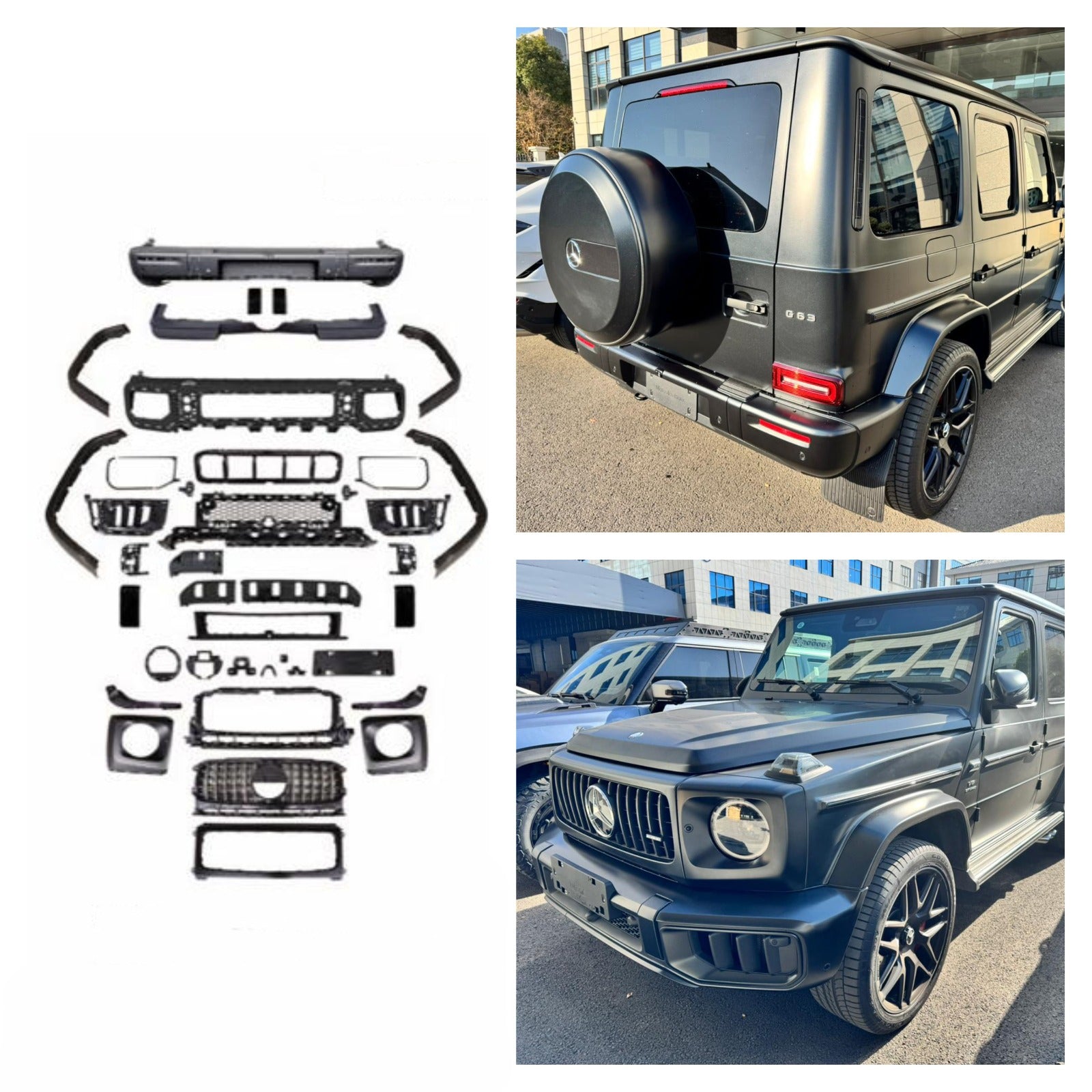 W465 2025 upgrade bodykit for Mercedes-Benz W463A - Custom Class