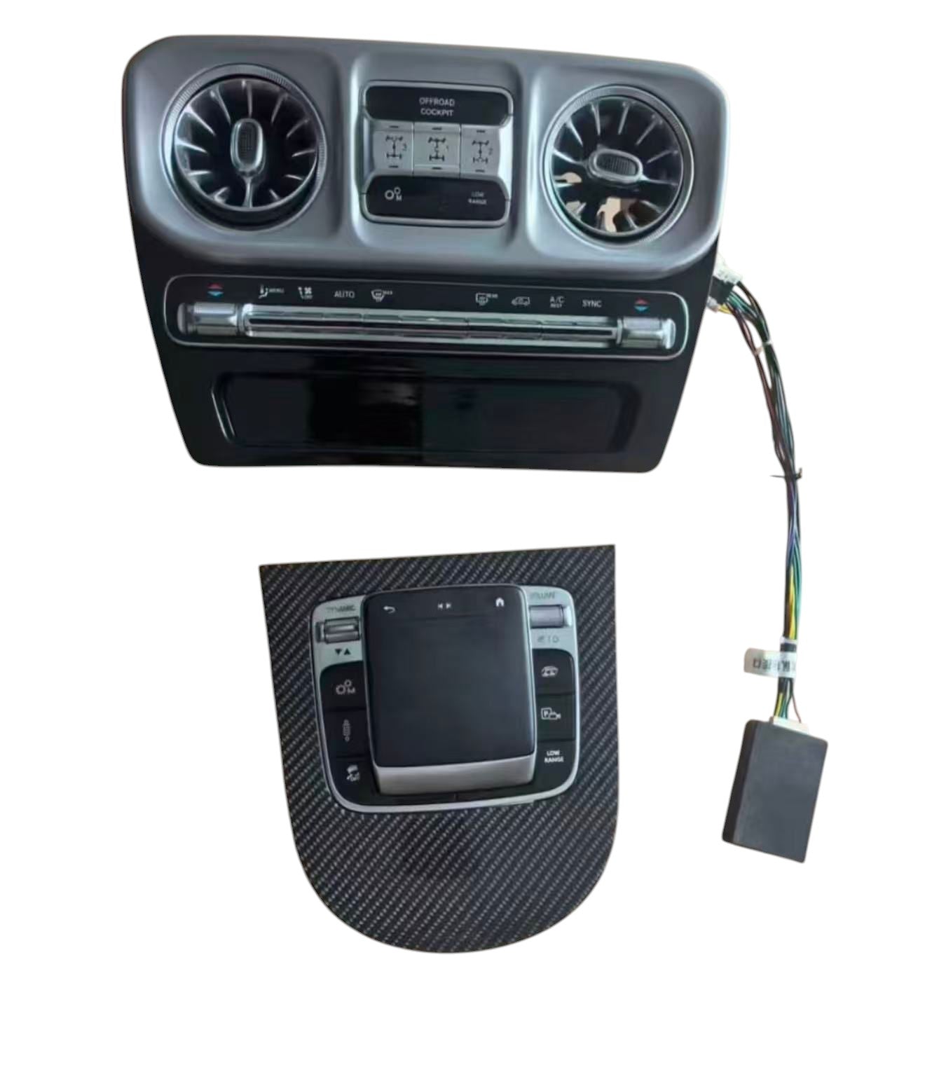 W465 Style Central Control Panel Retrofit Kit for Mercedes-Benz G-Class W463A (2018–2024)