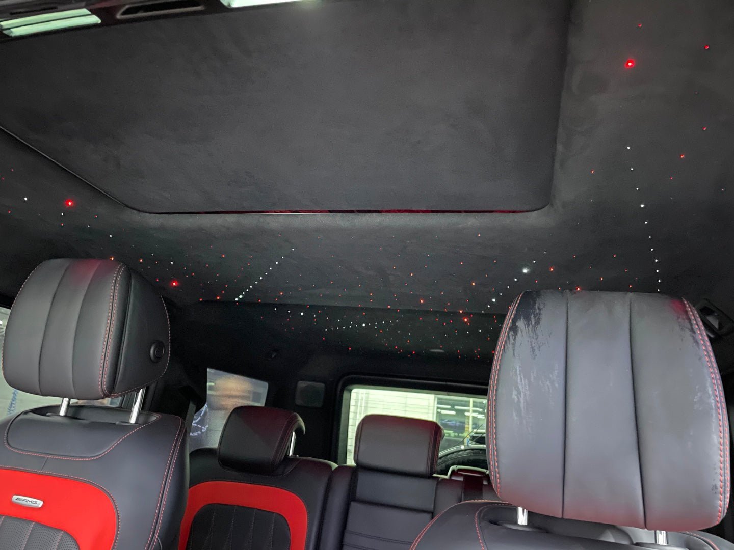Roof starlight headliner with starfall for Mercedes-Benz W463A G-Class - Custom Class