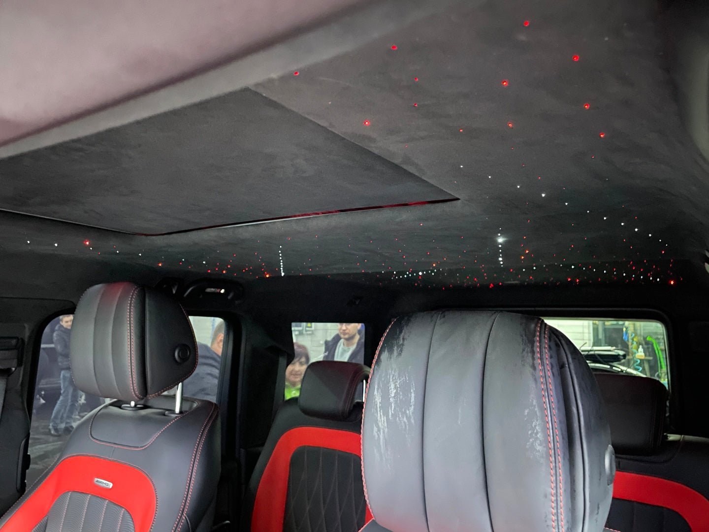 Roof starlight headliner with starfall for Mercedes-Benz W463A G-Class - Custom Class