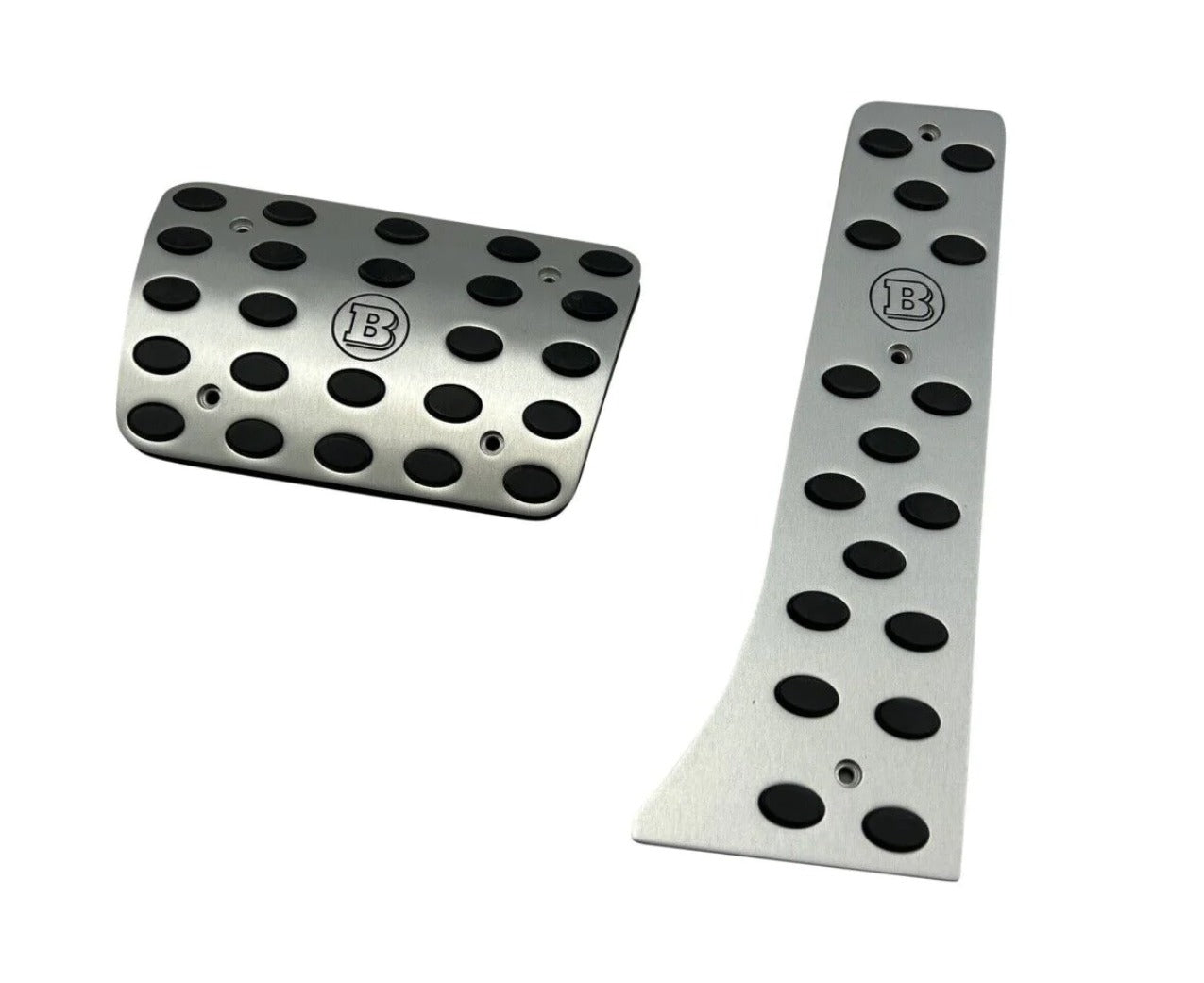 Aluminum GREY Brabus Pads Pedal Kit for Mercedes-Benz S-Class W223 AMG - Custom Class