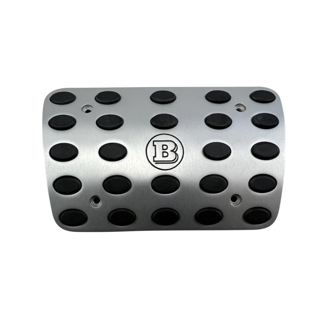 Aluminum GREY Brabus Pads Pedal Kit for Mercedes-Benz S-Class W223 AMG - Custom Class
