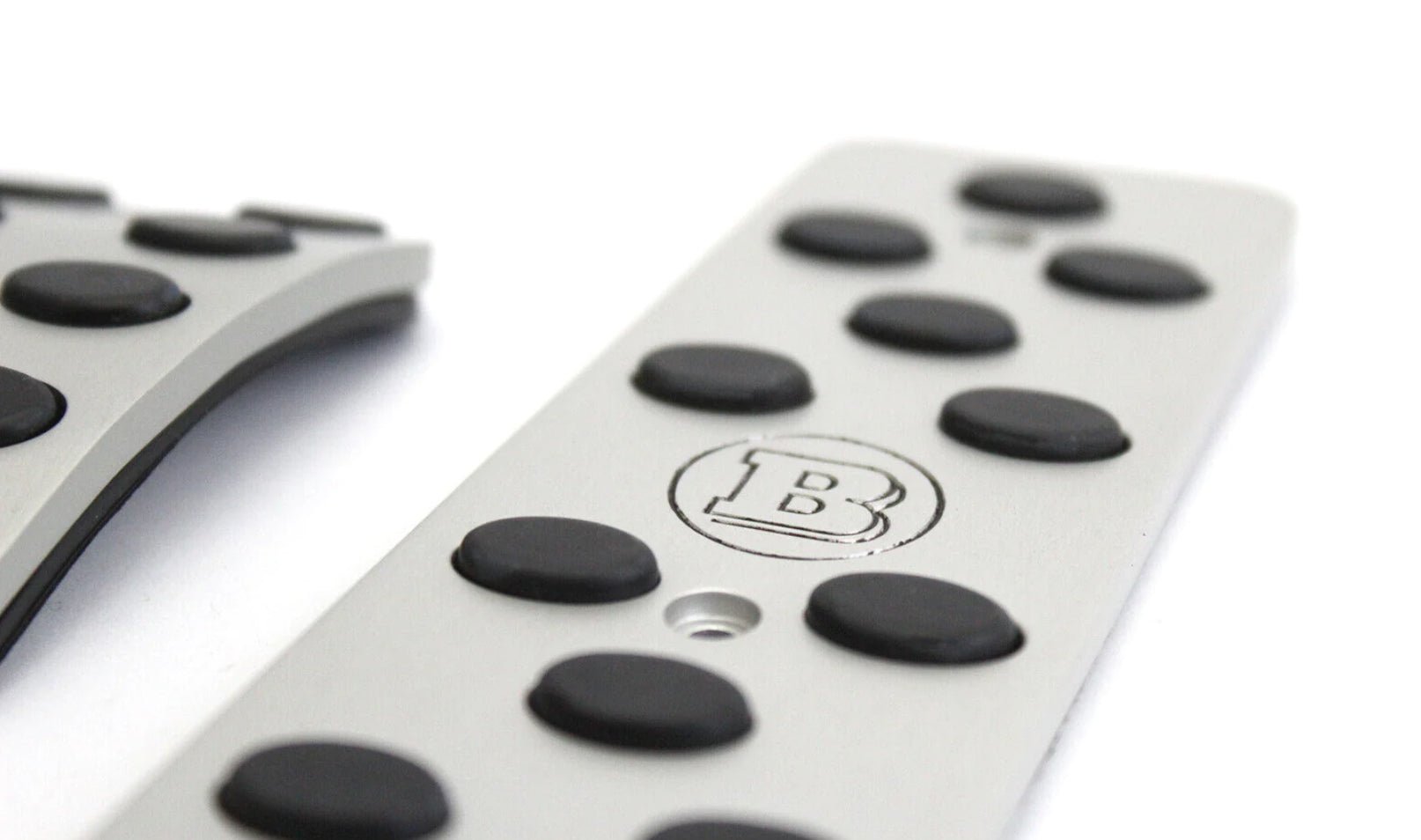 Aluminum GREY Brabus Pads Pedal Kit for Mercedes-Benz W463A W464 G-Class - Custom Class
