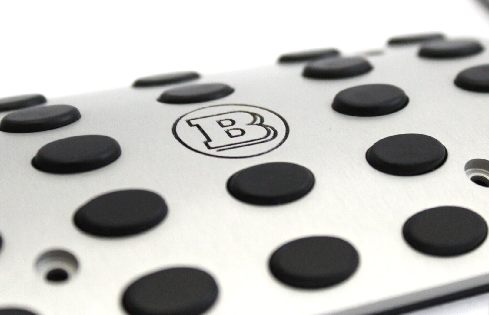 Aluminum GREY Brabus Pads Pedal Kit for Mercedes-Benz W463A W464 G-Class - Custom Class