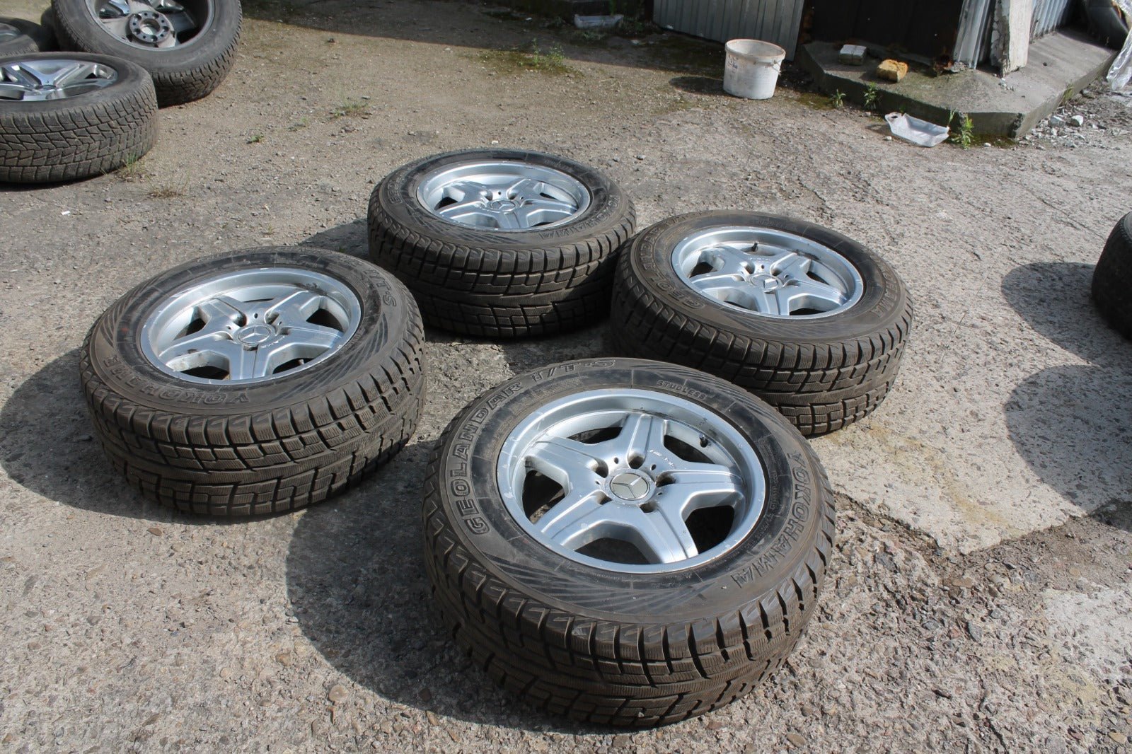 AMG Rims R18 with tires for Mercedes-Benz W463 G-Class 4pcs - Custom Class