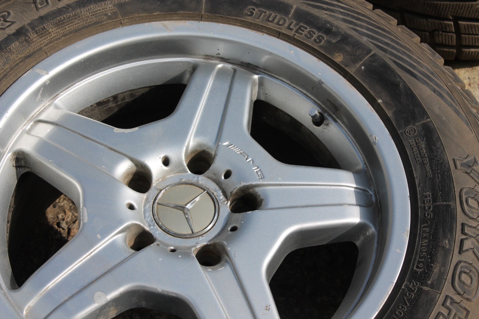 AMG Rims R18 with tires for Mercedes-Benz W463 G-Class 4pcs - Custom Class