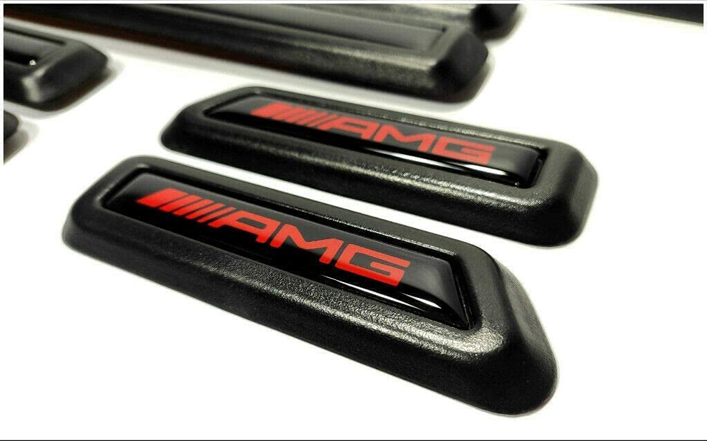 AMG style Side Black Piano Moldings INSERTIONS ONLY 10pc Set for Mercedes-Benz G-Wagon W463A G63 G500 - Custom Class