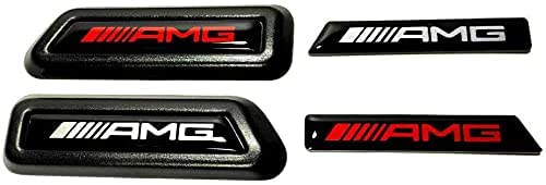 AMG style Side Black Piano Moldings INSERTIONS ONLY 10pc Set for Mercedes-Benz G-Wagon W463A G63 G500 - Custom Class