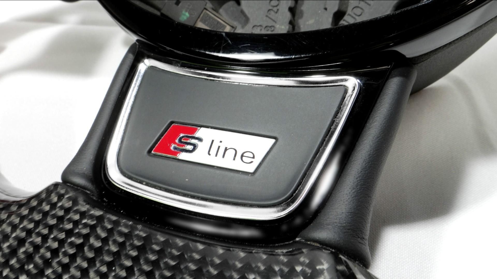 Audi A4 S4 A5 S5 Q5 SQ5 Q7 RS5 RS6 Steering Wheel Carbon Leather - Custom Class