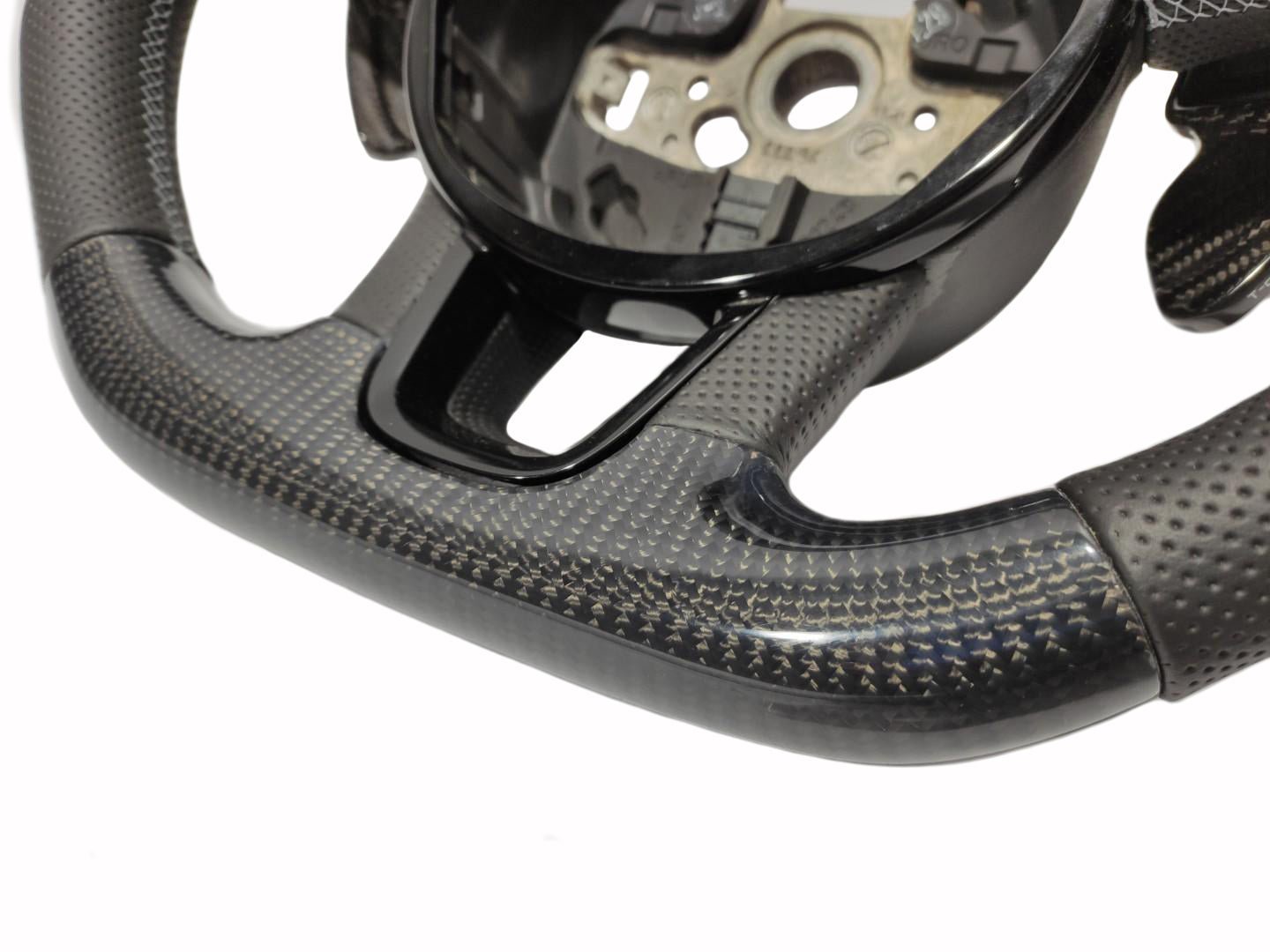 Audi Q5 SQ5 Q7 A1 A3 SQ7 Steering Wheel Carbon Leather - Custom Class