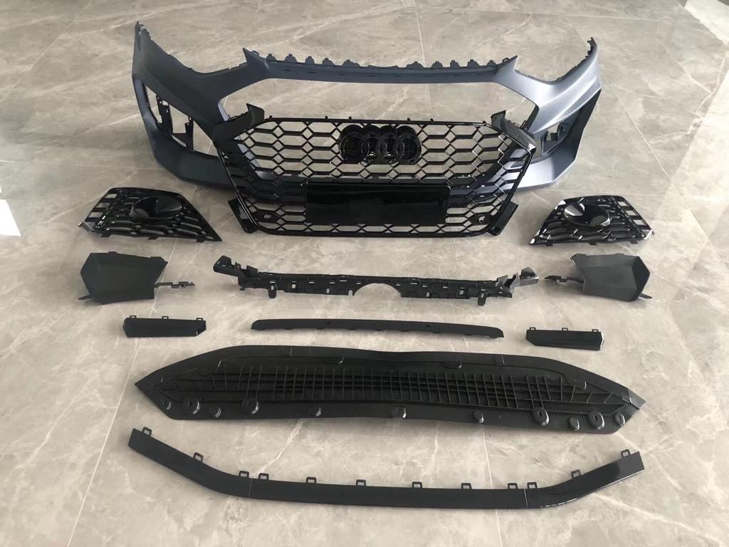 Audi RS4 A4 S4 front bumper set with grille ASSY 2020+ - Custom Class