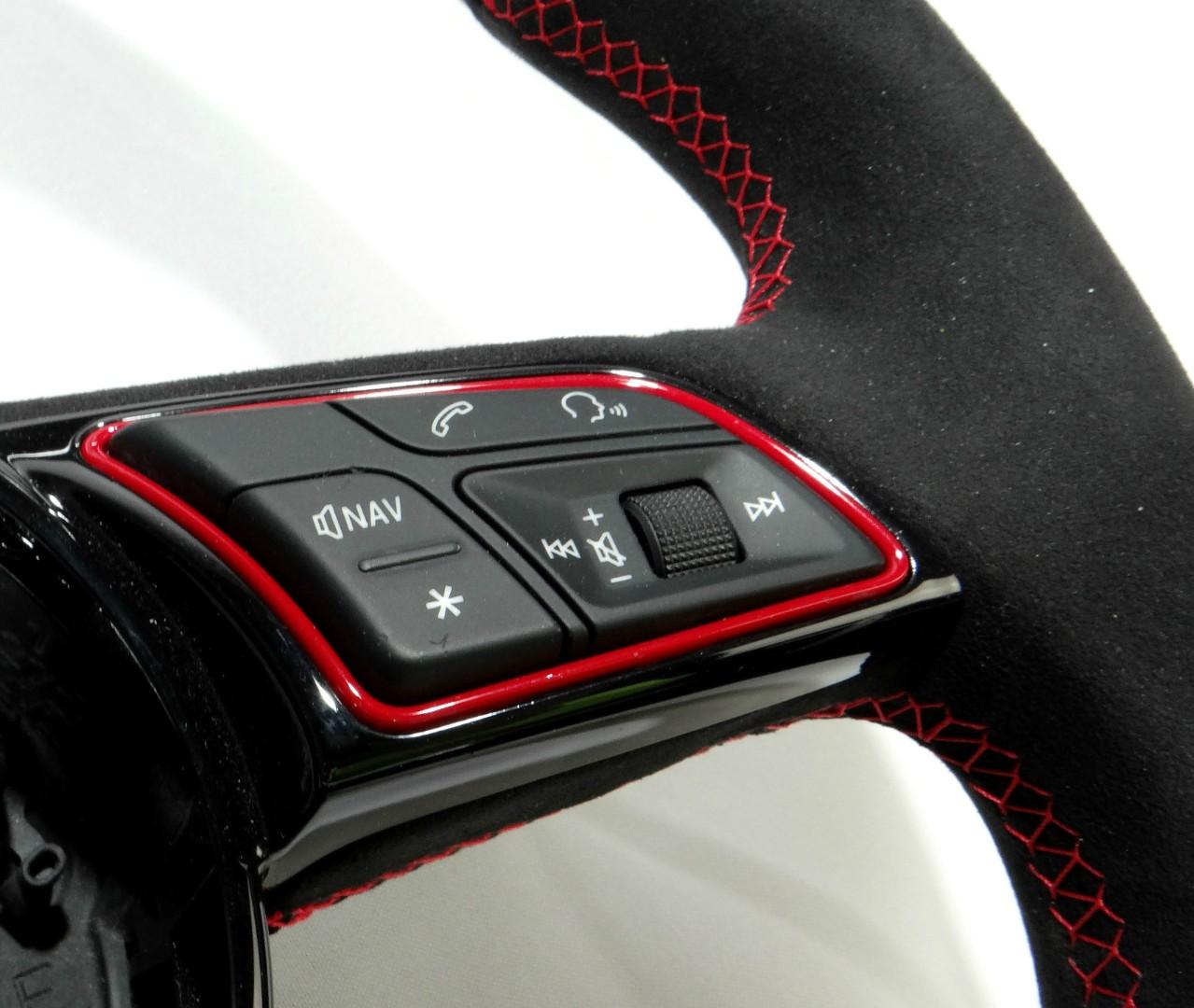 Audi RS4 RS5 RS3 S3 S4 S5 A5 A4 Steering Wheel Carbon Alcantara - Custom Class