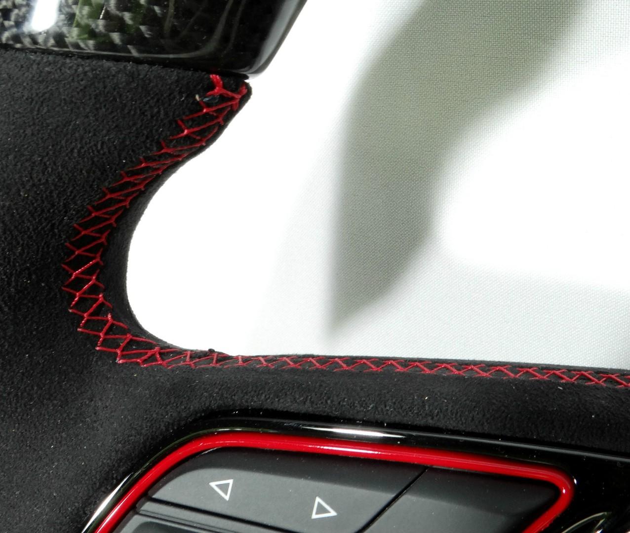 Audi RS4 RS5 RS3 S3 S4 S5 A5 A4 Steering Wheel Carbon Alcantara - Custom Class