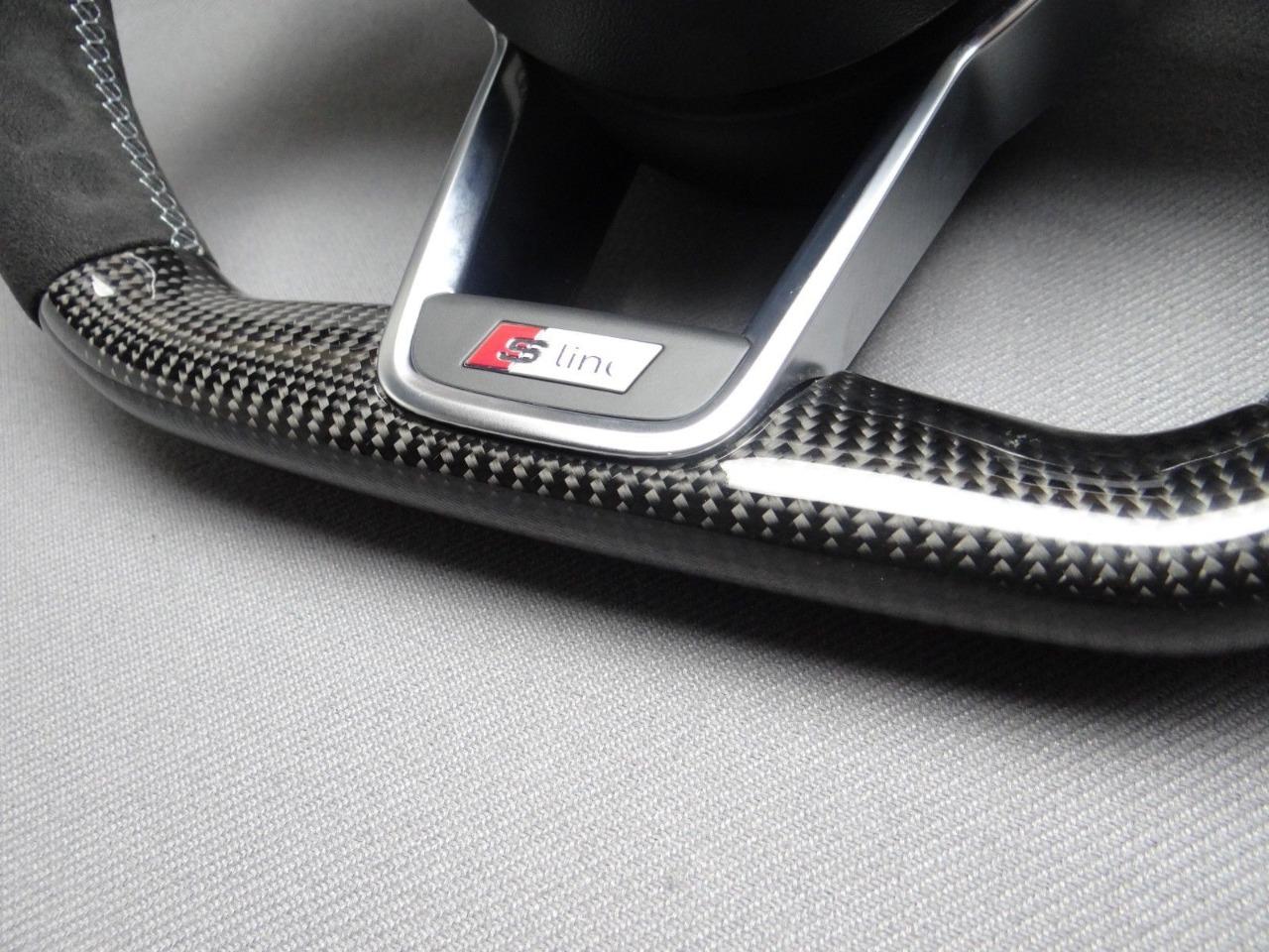 Audi TT R8 Steering Wheel Carbon Alcantara - Custom Class