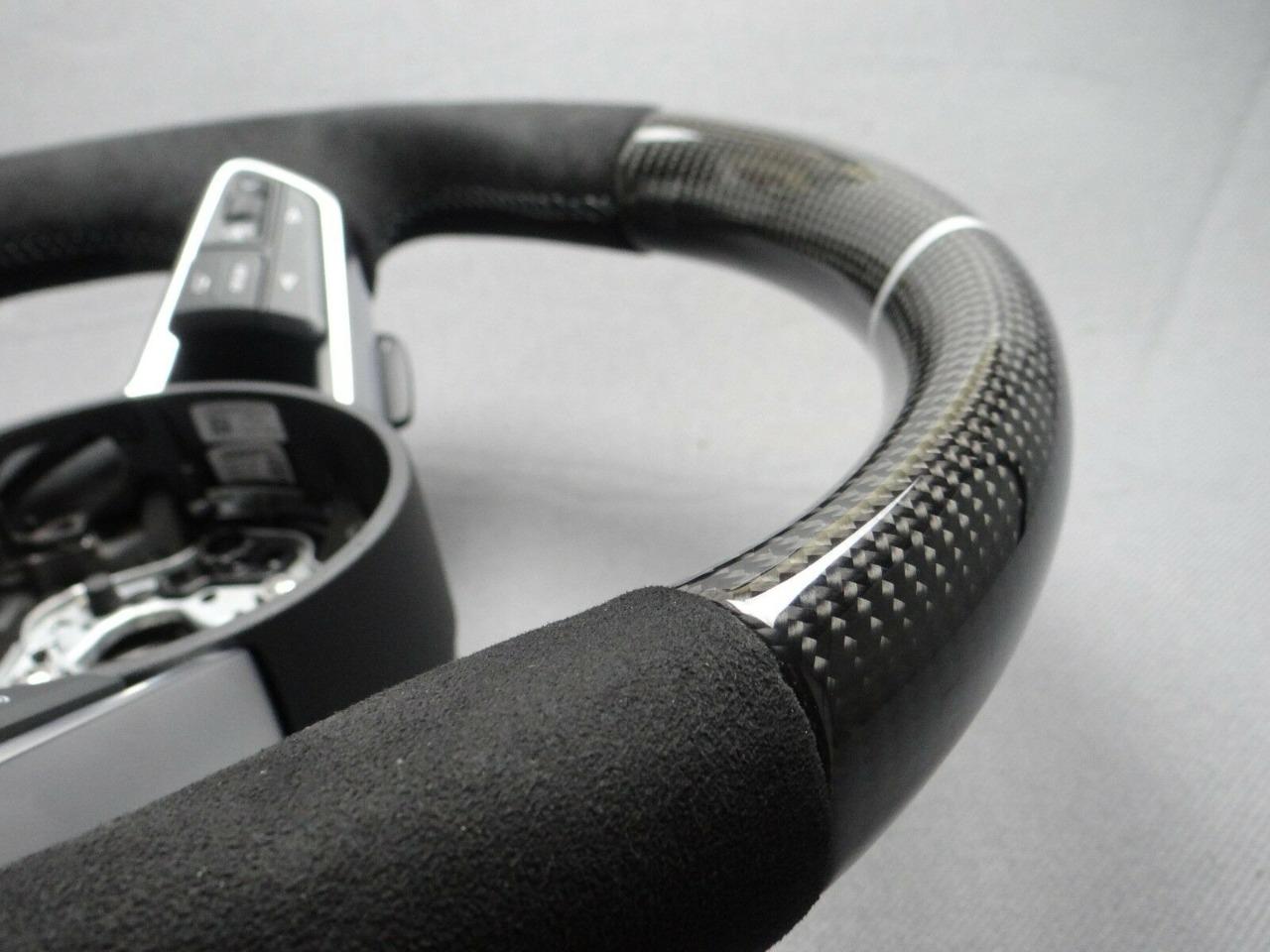 Audi TT R8 Steering Wheel Carbon Alcantara - Custom Class