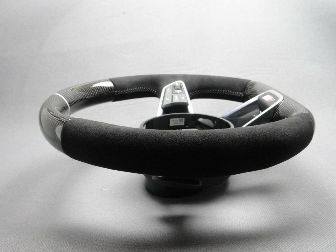 Audi TT R8 Steering Wheel Carbon Alcantara - Custom Class