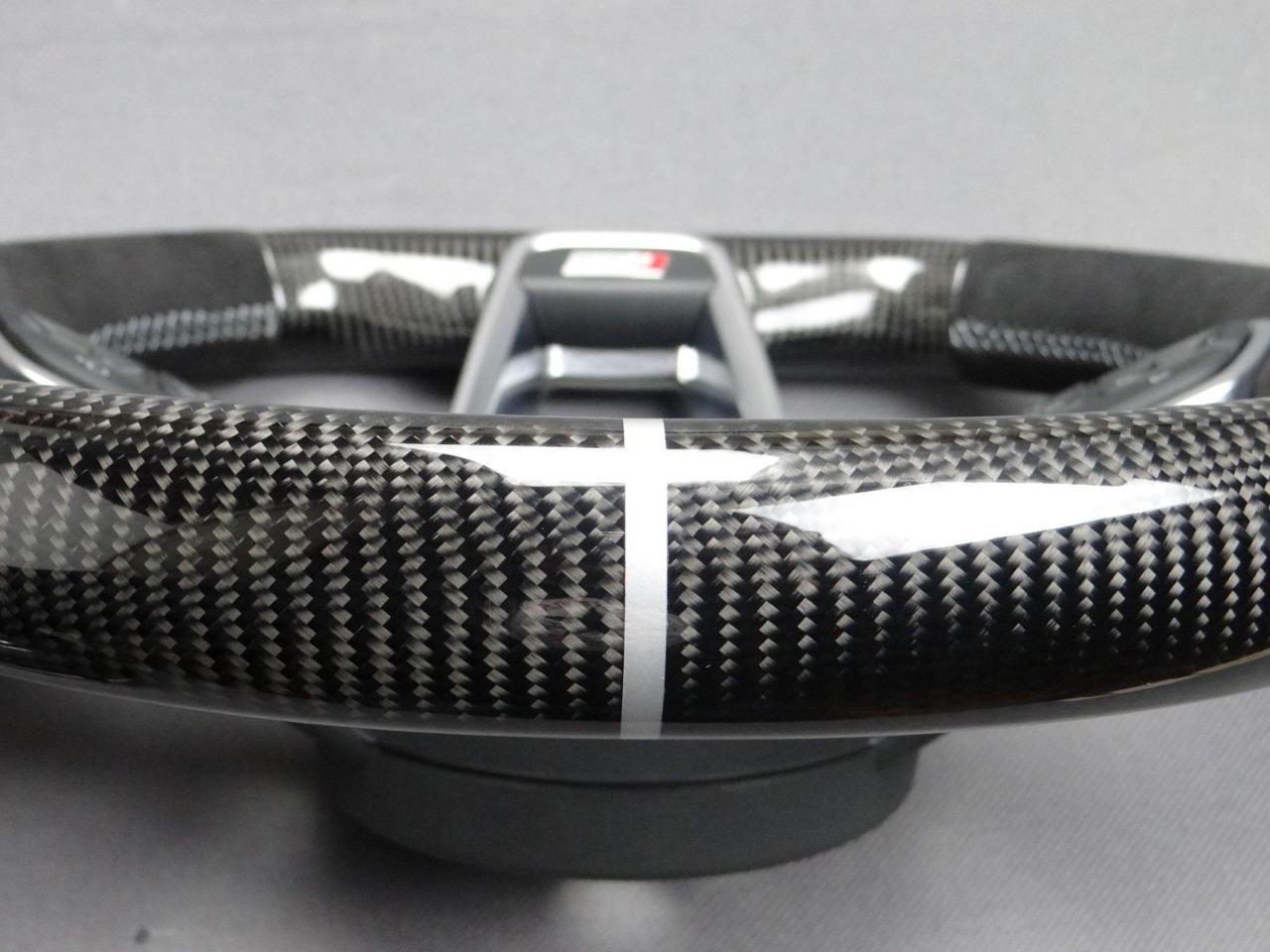 Audi TT R8 Steering Wheel Carbon Alcantara - Custom Class