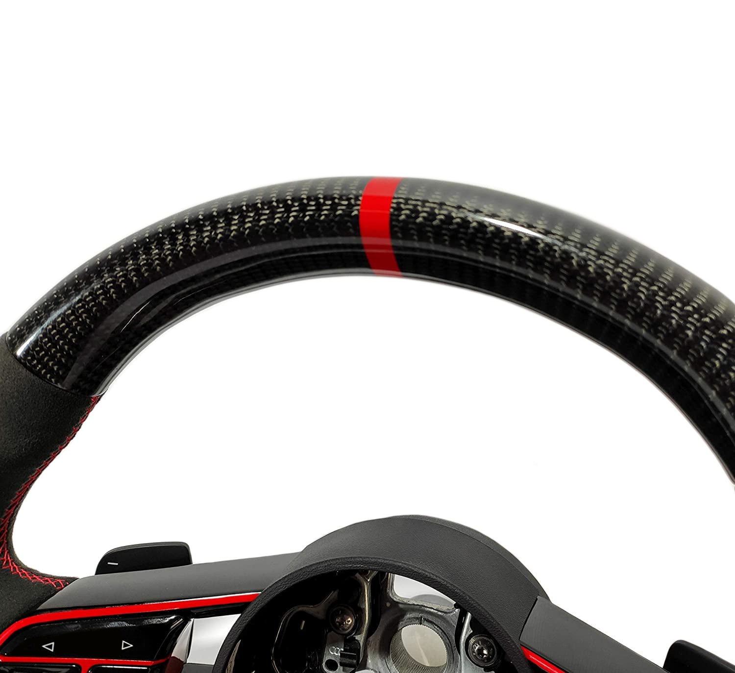 Audi TT RS R8 Steering Wheel Carbon Alcantara - Custom Class