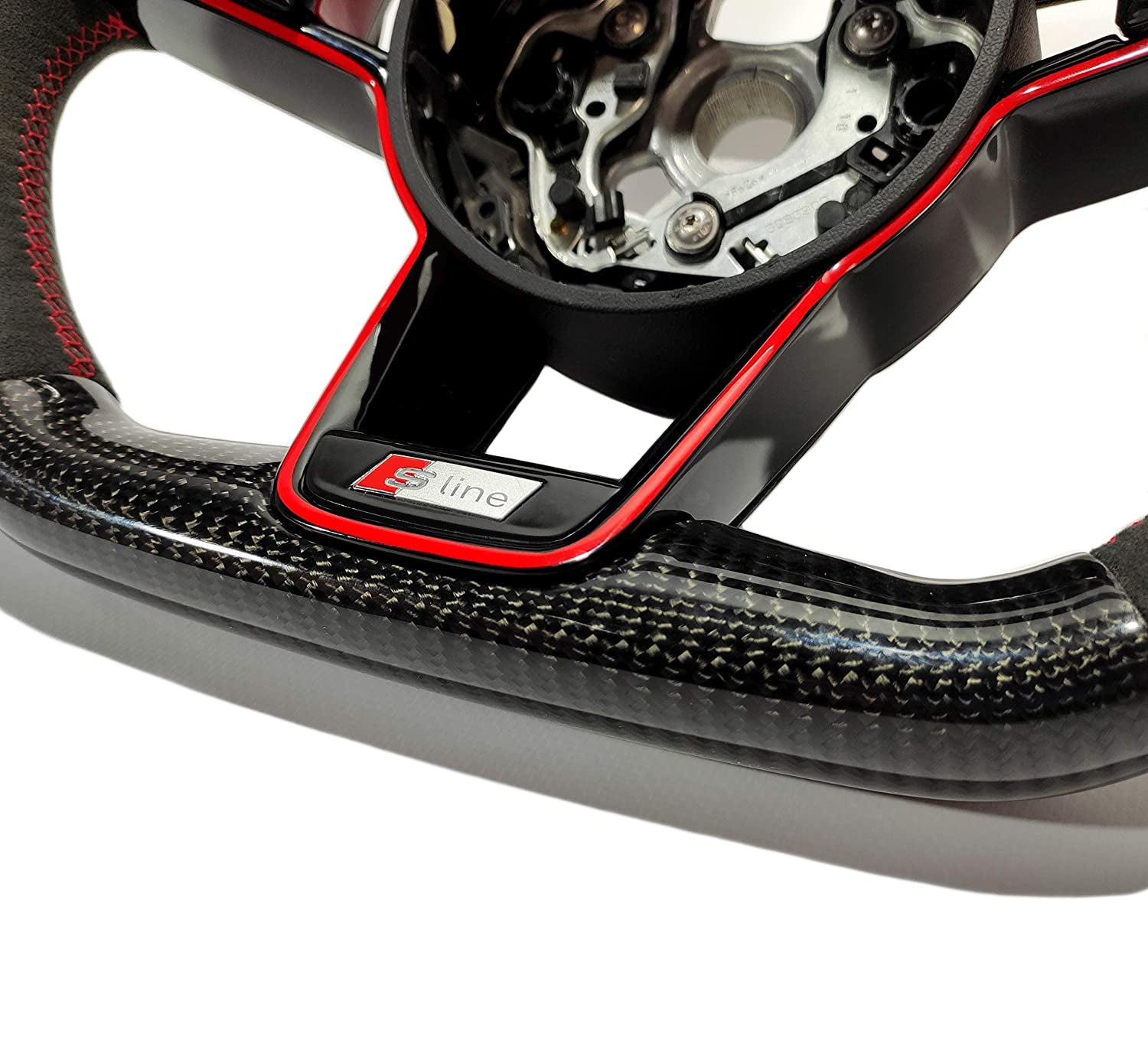 Audi TT RS R8 Steering Wheel Carbon Alcantara - Custom Class