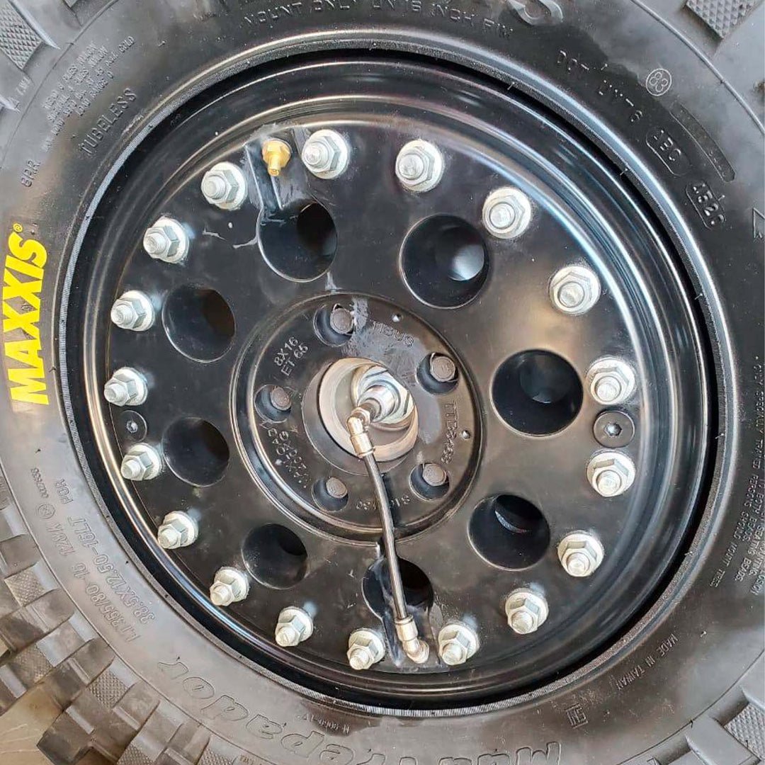 Automatic Wheels Inflation System (CTIS) for 4 Beadlock wheels for Mercedes-Benz W463 4x4 from Custom Class, offering enhanced tire pressure control.