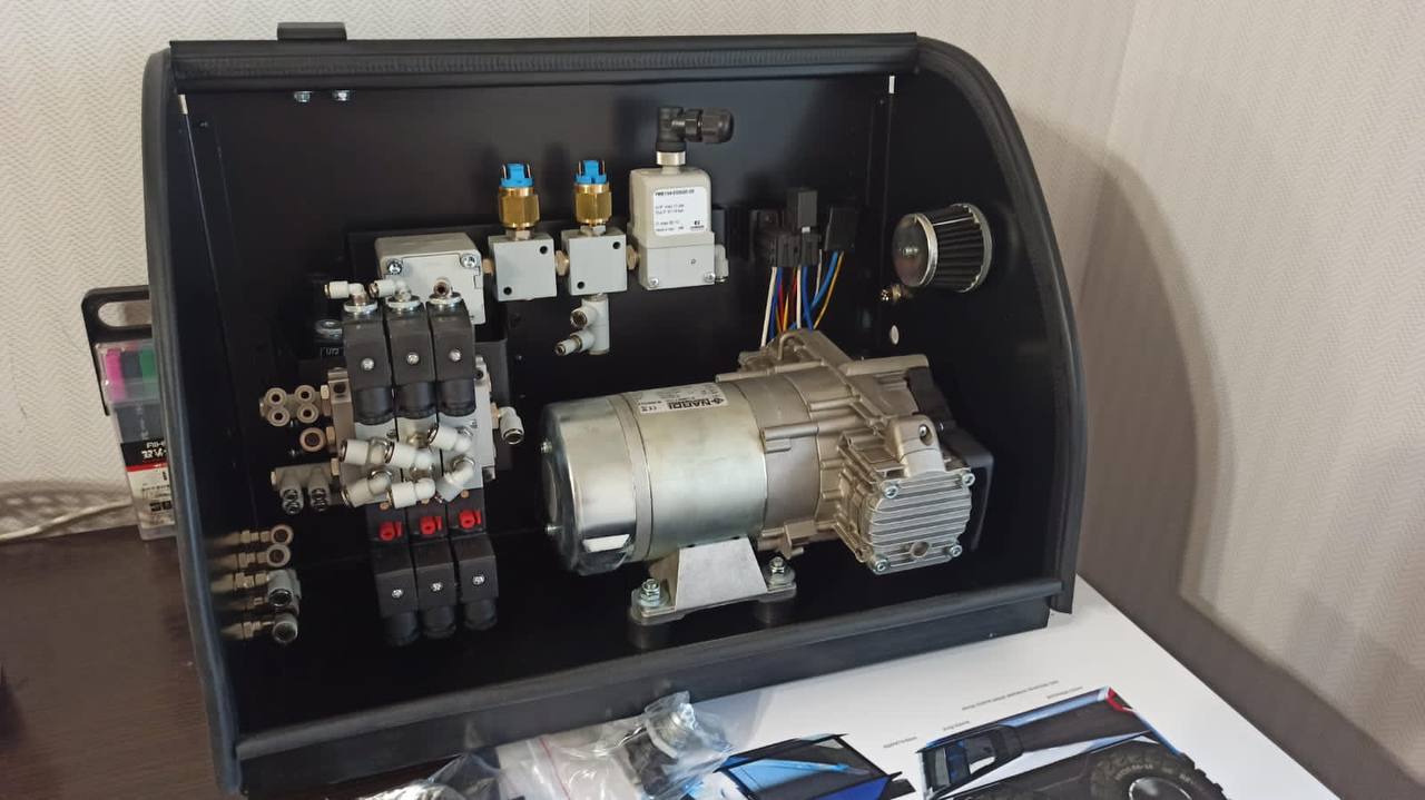 Automatic Wheels Inflation System CTIS for 4 Beadlock wheels Mercedes-Benz W463 4x4 6x6 - Custom Class