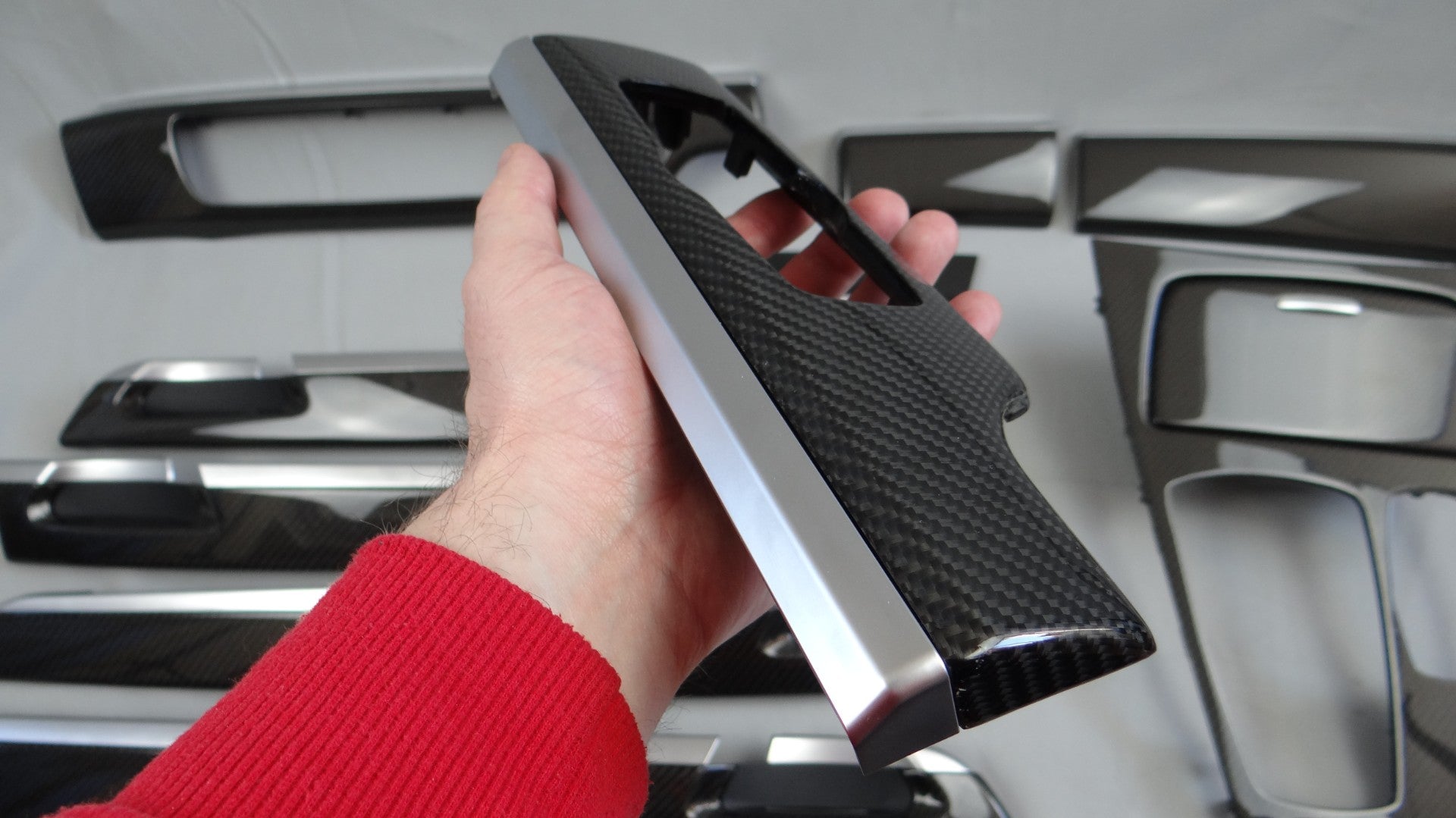 BMW 7-series Interior Carbon Trims - Custom Class