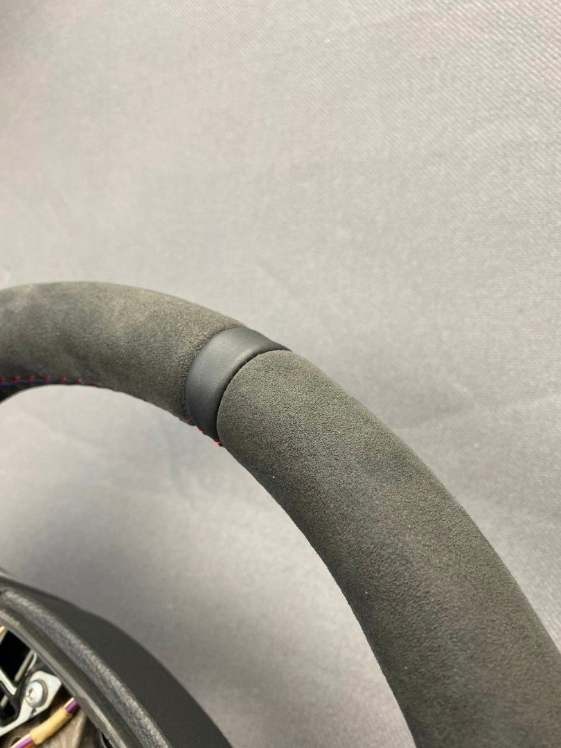 BMW F10 F01 Steering Wheel Alcantara Carbon - Custom Class