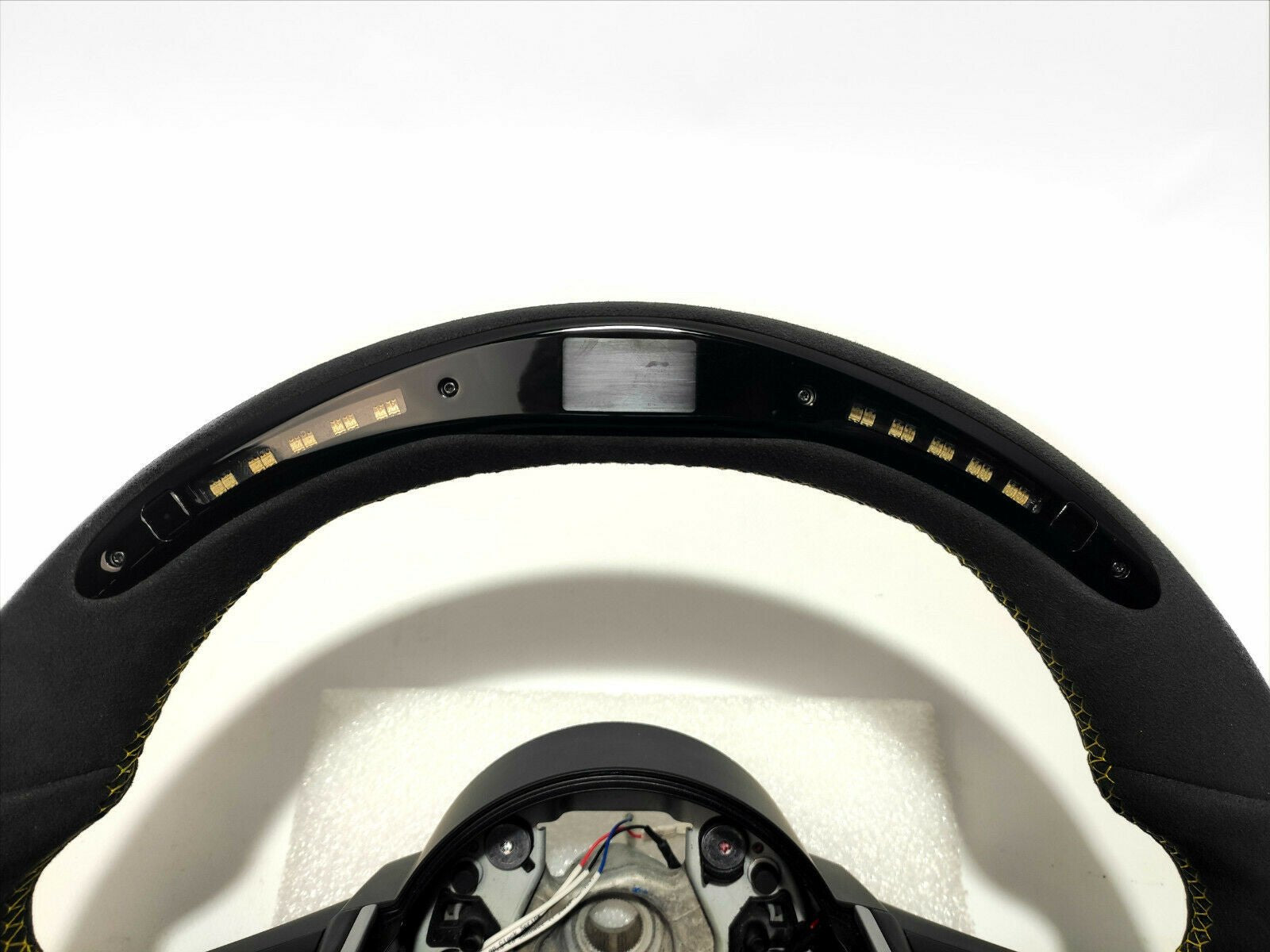 BMW F15 F30 M Style Steering Wheel Alcantara Flat Bottom with LEDs - Custom Class