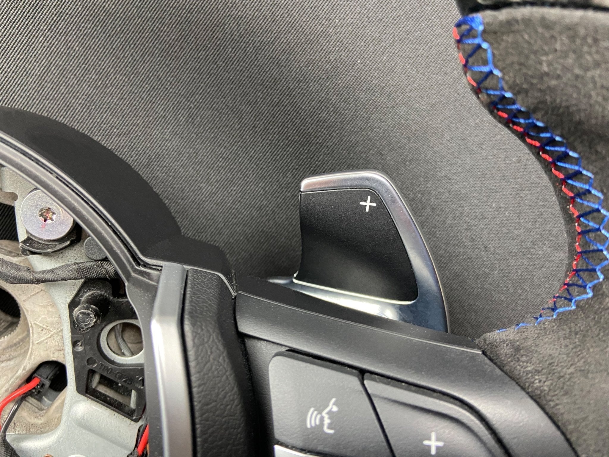 BMW F30 F31 F32 3 F15 Series Steering Wheel Carbon Fiber Alcantara M Performance - Custom Class