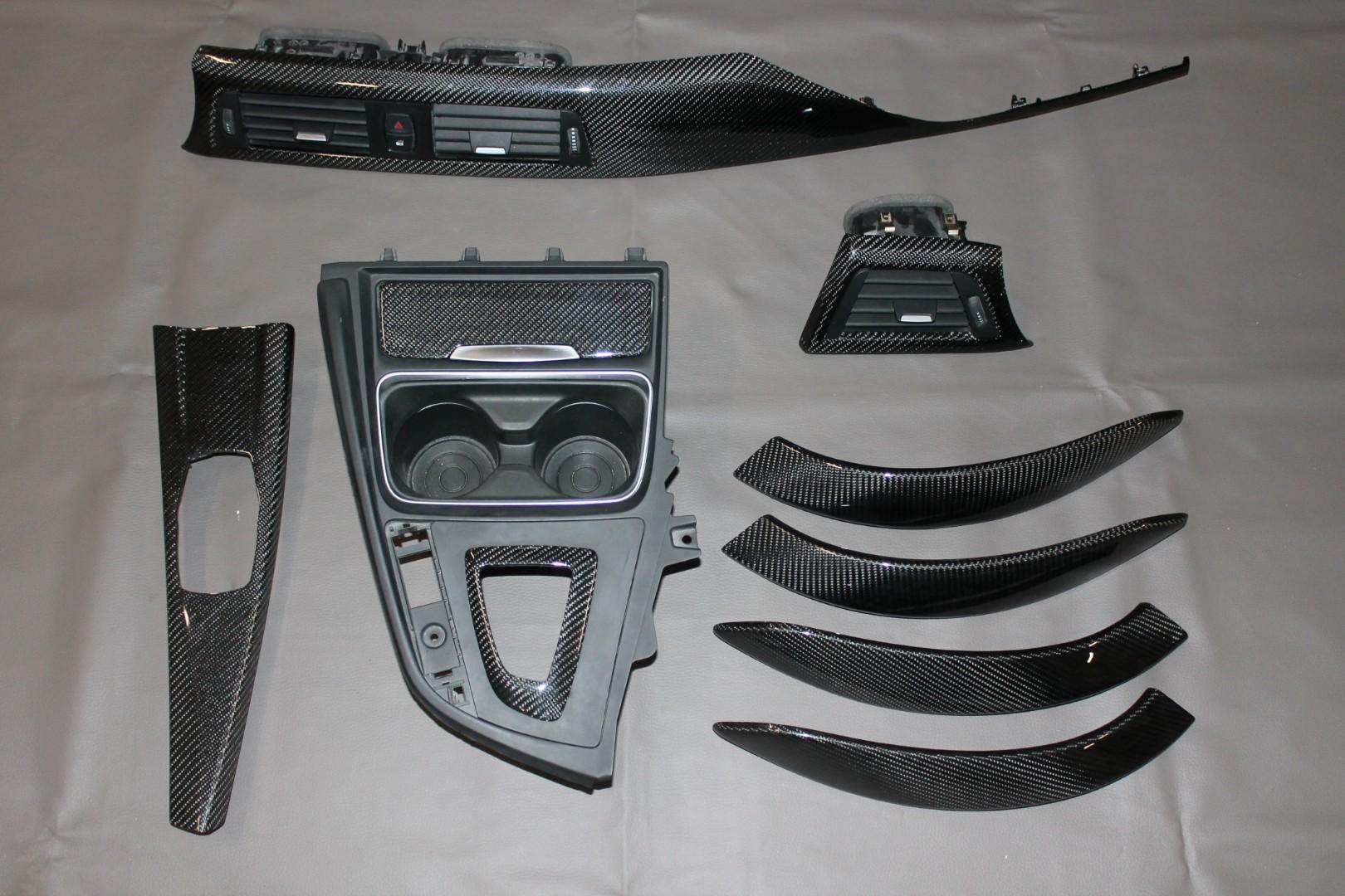 BMW F30 interior Carbon Trims - Custom Class