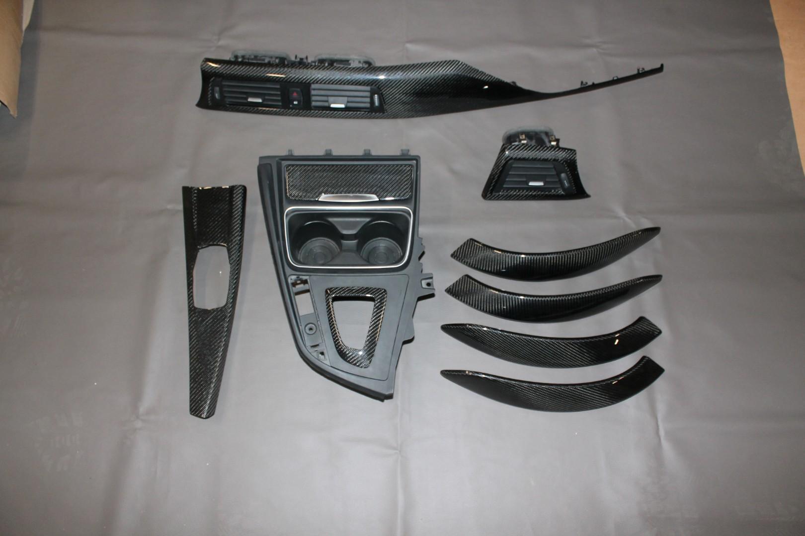 BMW F30 interior Carbon Trims - Custom Class