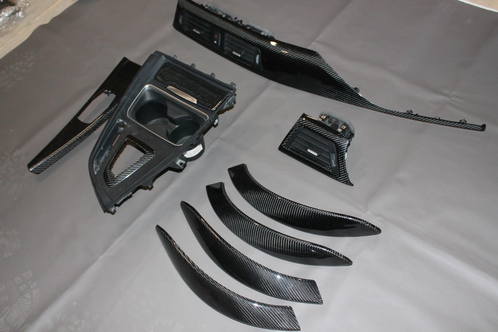 BMW F30 interior Carbon Trims - Custom Class