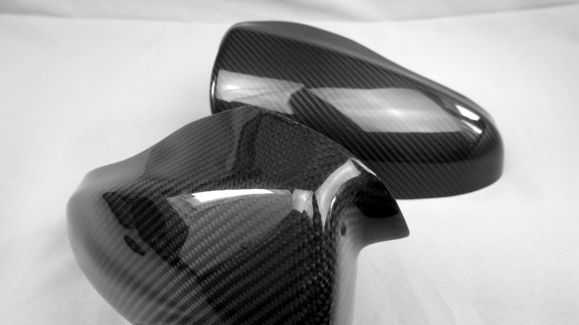 BMW M6 F06 F10 F12 F13 2012-2017 Mirrors Carbon Covers Caps 2pcs Set - Custom Class