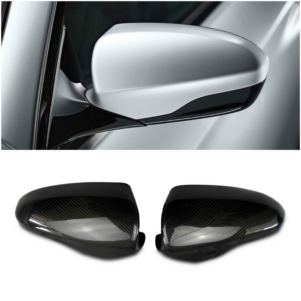 BMW M6 F06 F10 F12 F13 2012-2017 Mirrors Carbon Covers Caps 2pcs Set - Custom Class