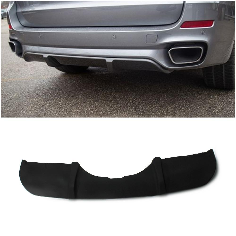 Rear fiberglass diffuser for BMW X5 F15 from Custom Class, designed for a sporty and aerodynamic rear profile.