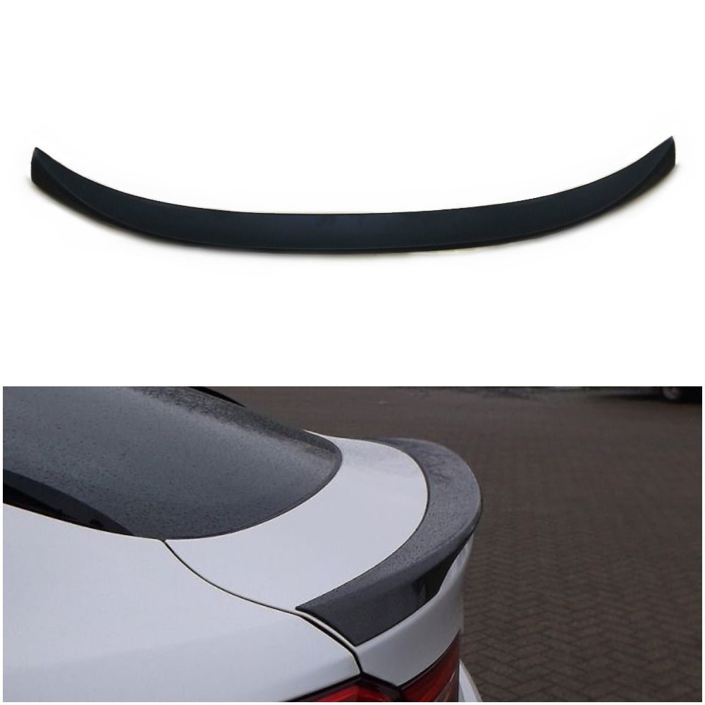 Fiberglass rear spoiler for BMW X6 F16 from Custom Class, designed for sporty styling and improved aerodynamics.