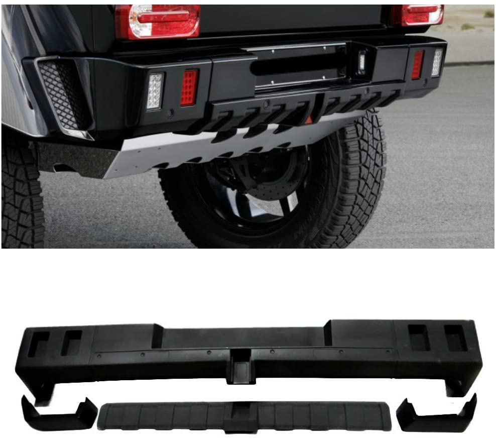Brabus 4x4 Rear bumper with diffuser fiberglass set for Mercedes W463 G Wagon - Custom Class